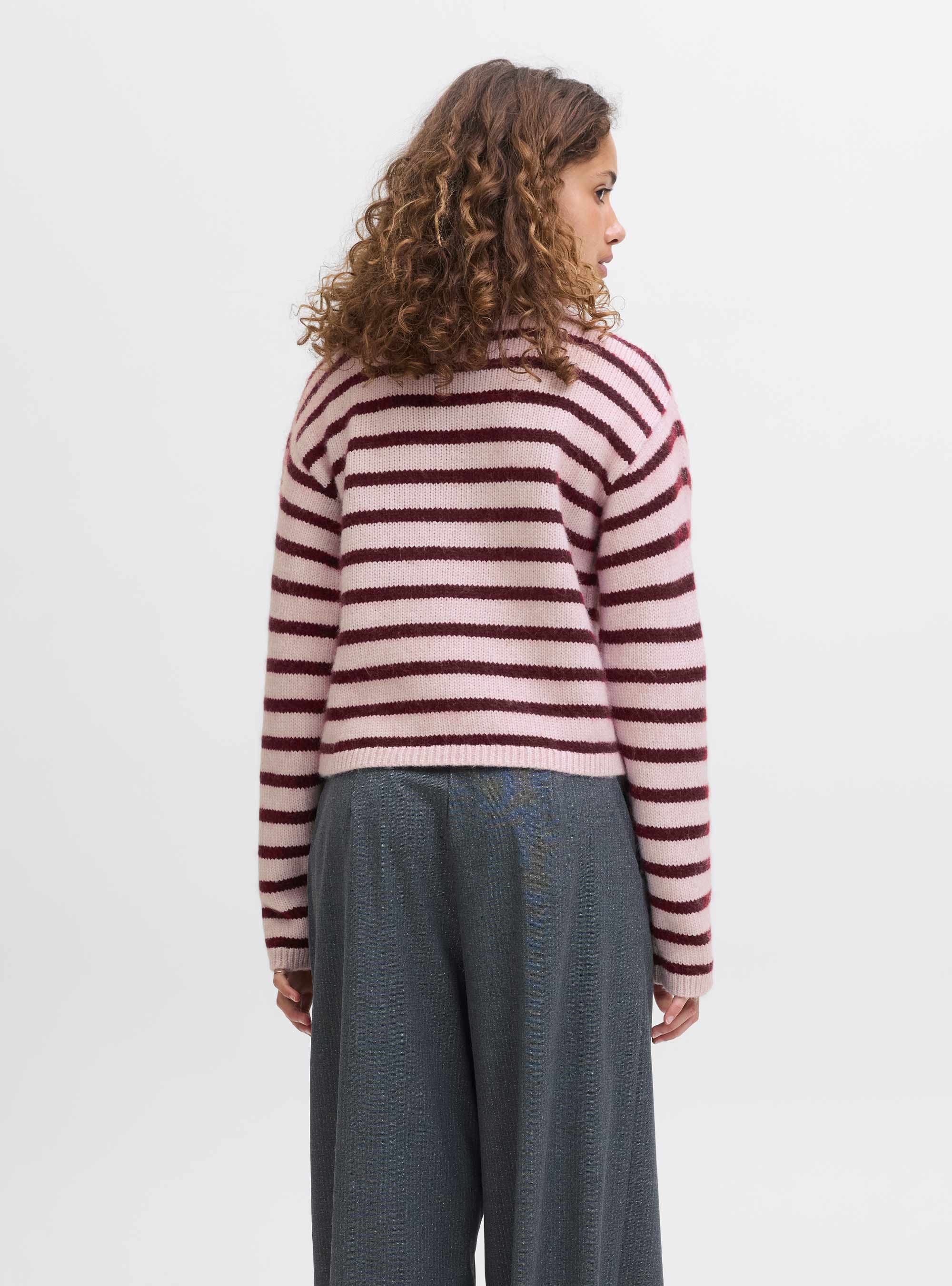 JJXX Rosanna Roll Neck Knit - Pink