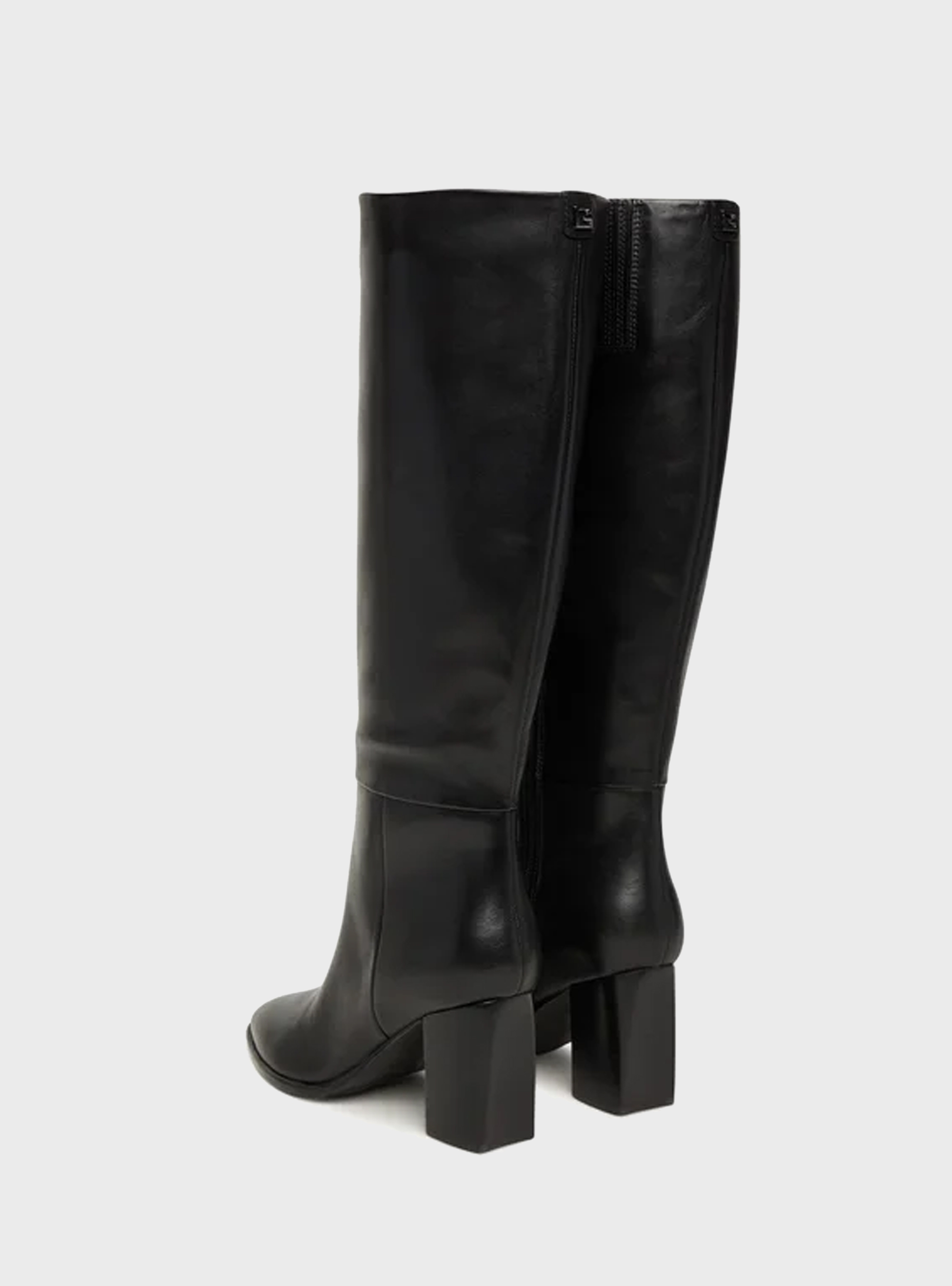 Guess Perinna Genuine Leather Boots - Black