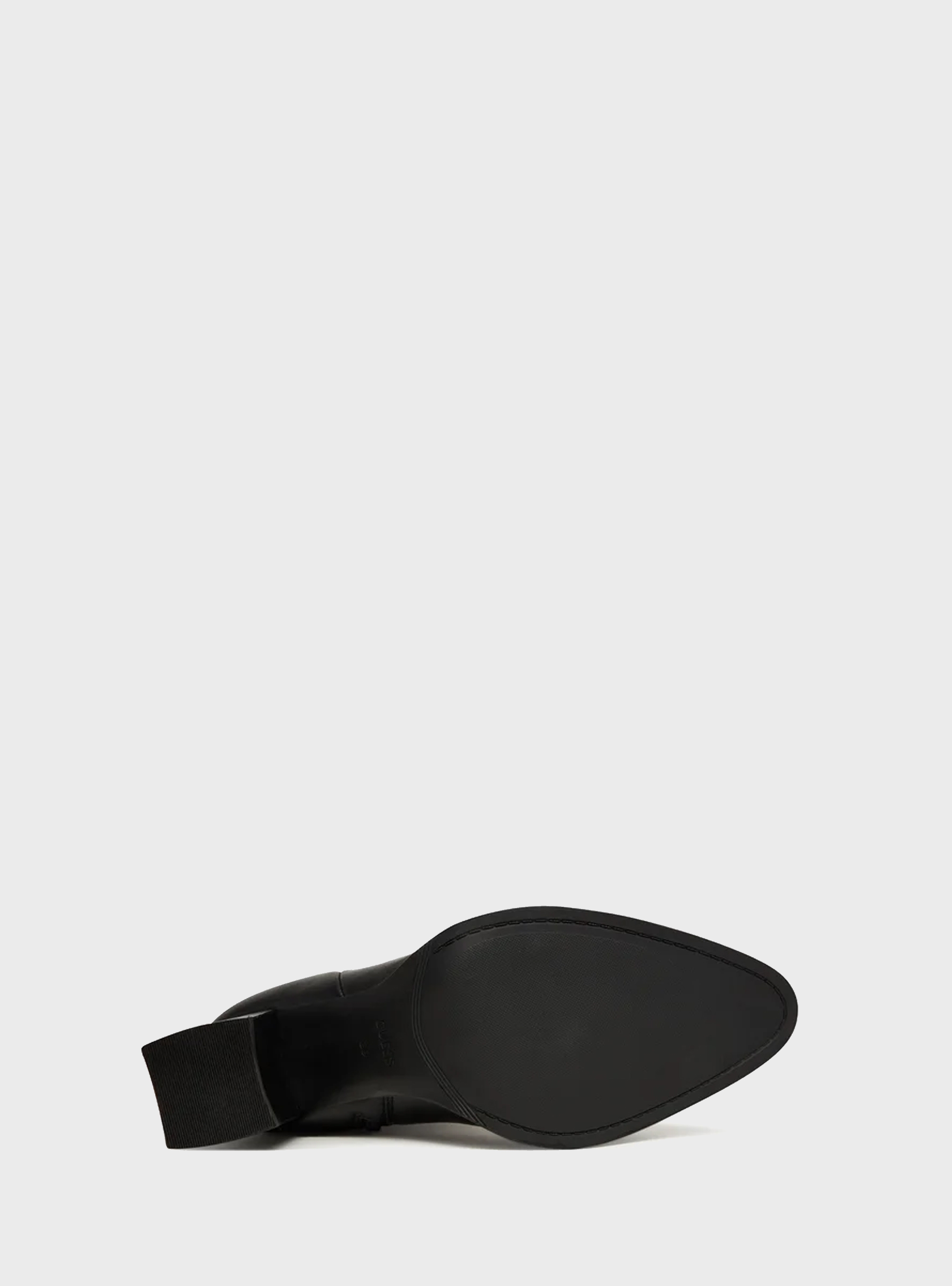 Guess Perinna Genuine Leather Boots - Black