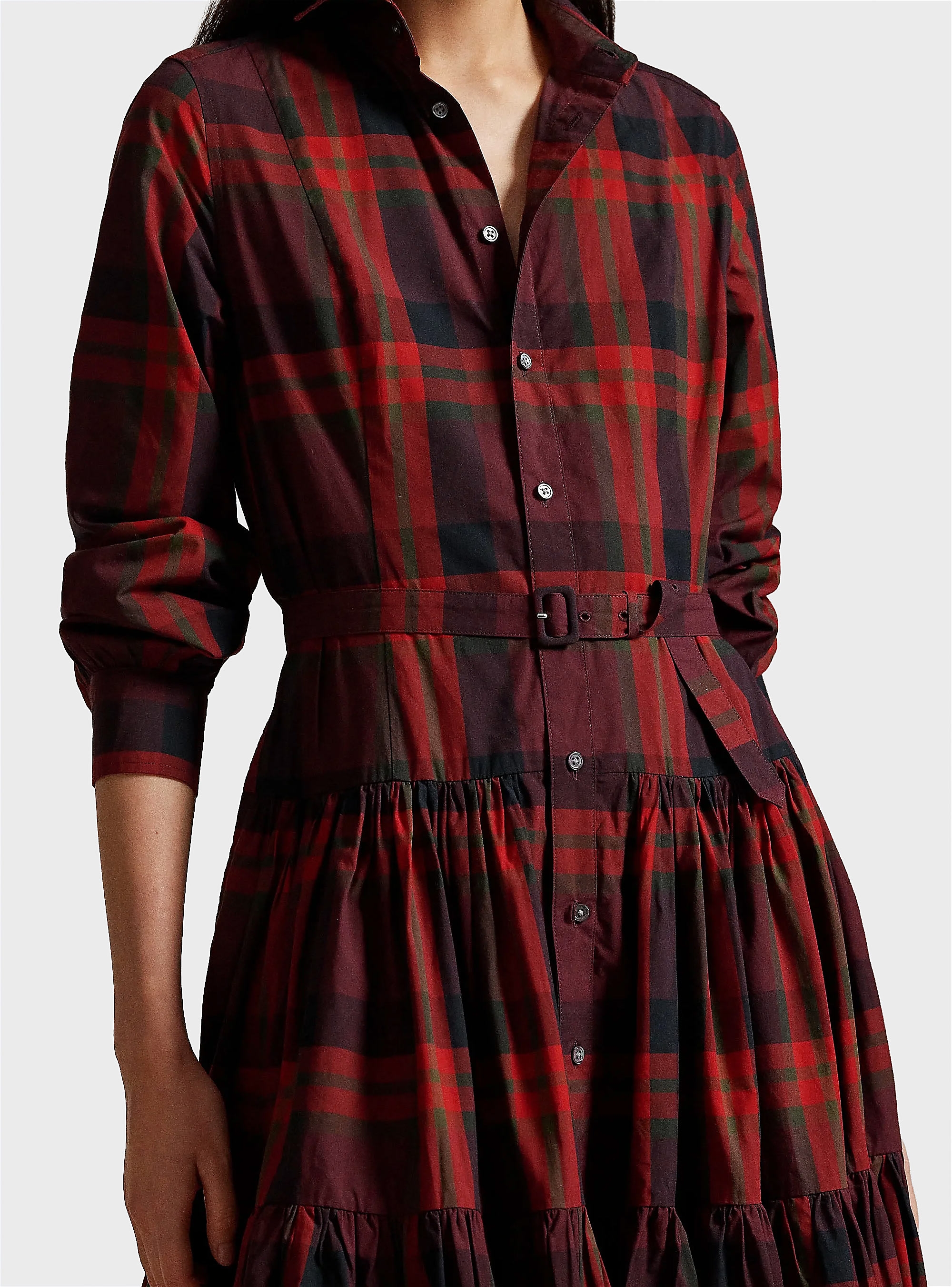 Polo Ralph Lauren A-Line Dress - Pale Red