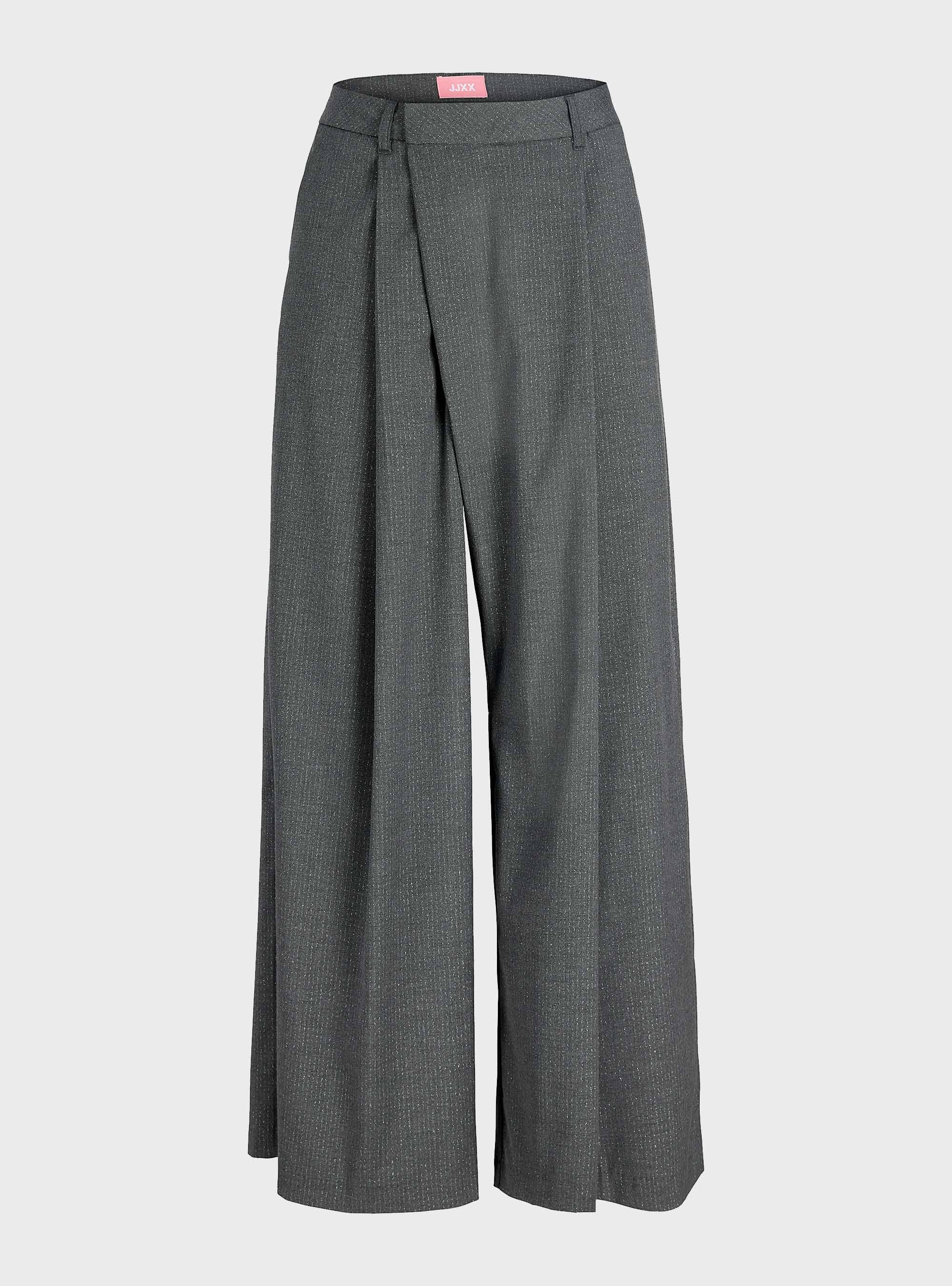 JJXX Joanne Lyrex High Waist Pants - Dark Grey Melange