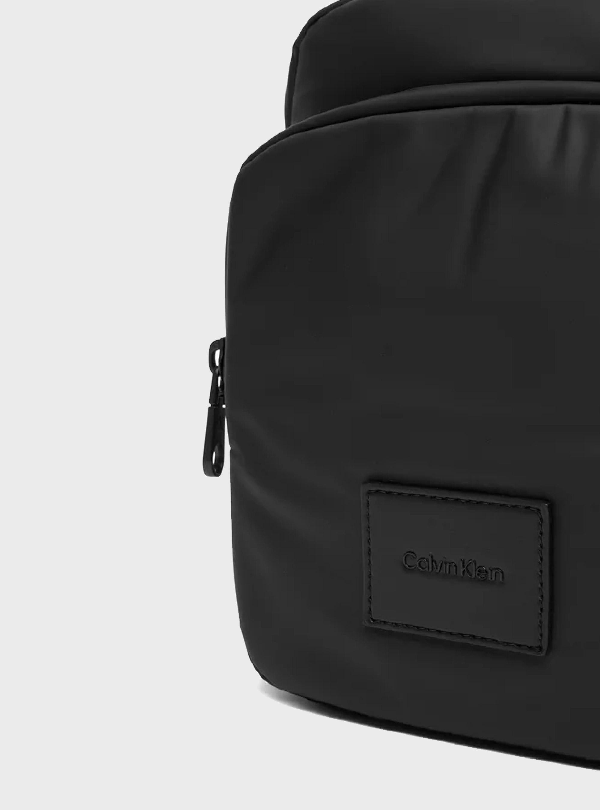 Calvin Klein Puffer Utility Reporter Bag - Black
