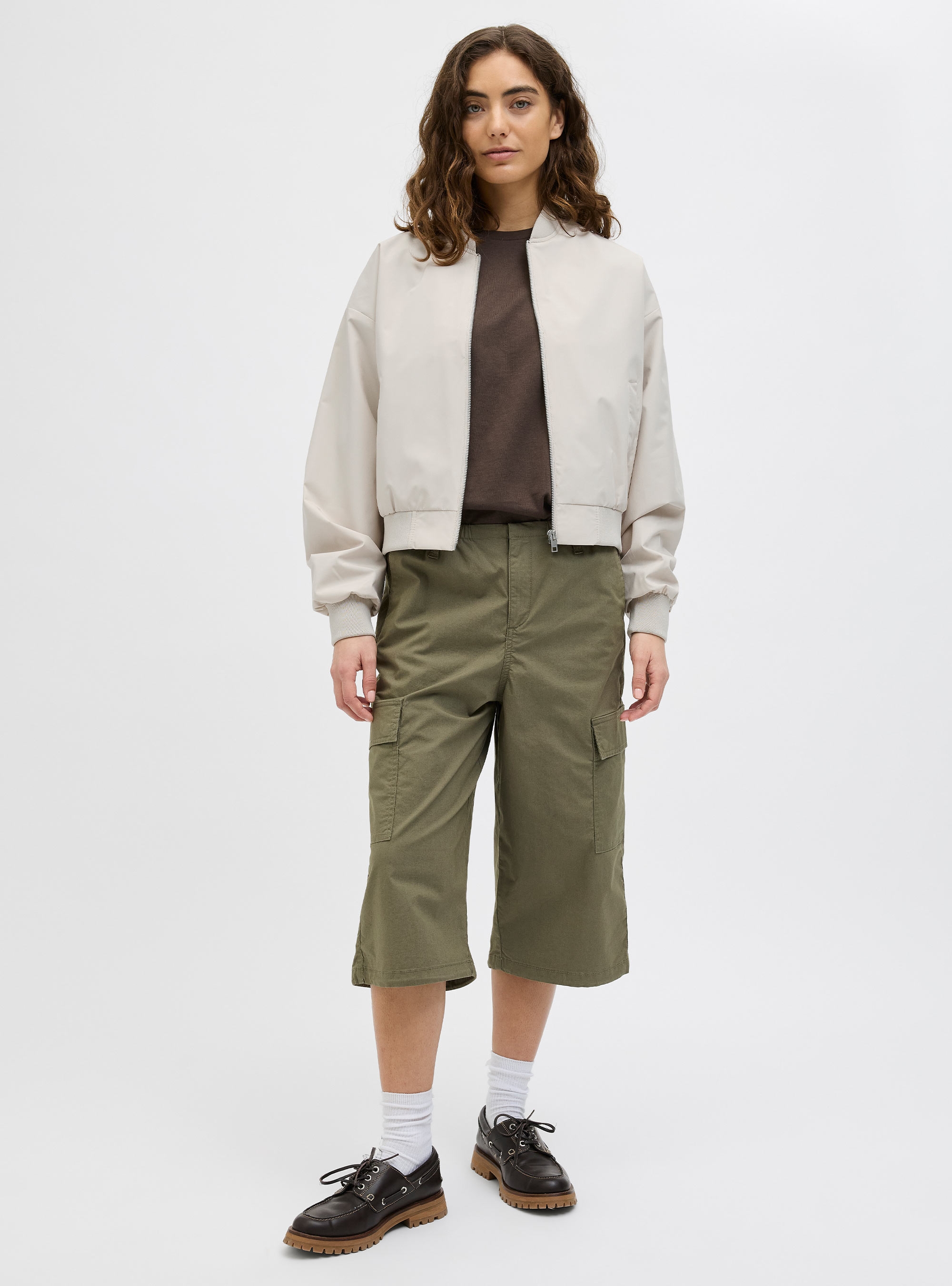 JJXX Ella Bomber Jacket - Ecru