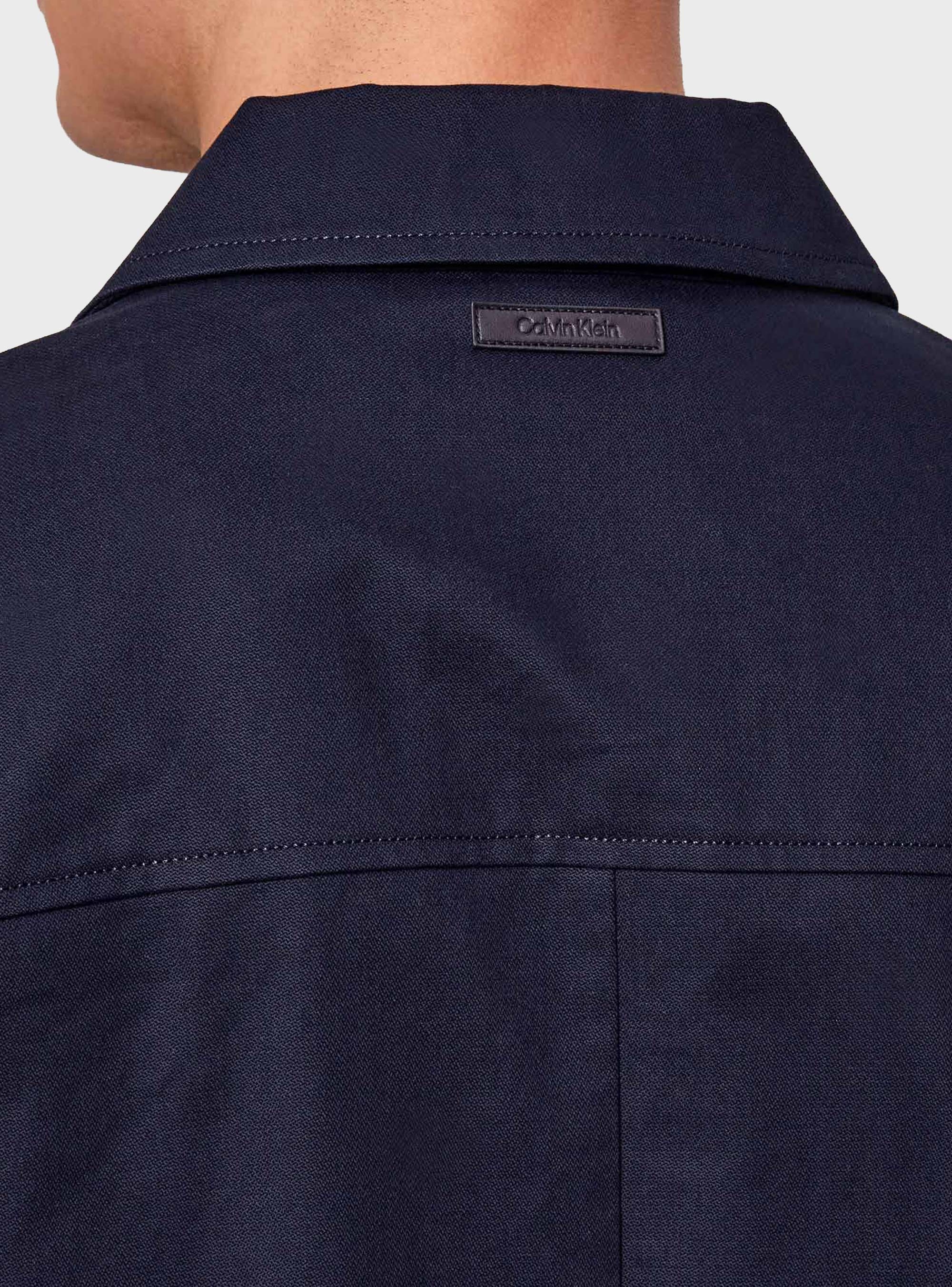 Calvin Klein COTTON DOBBY Jacket - Dark Blue
