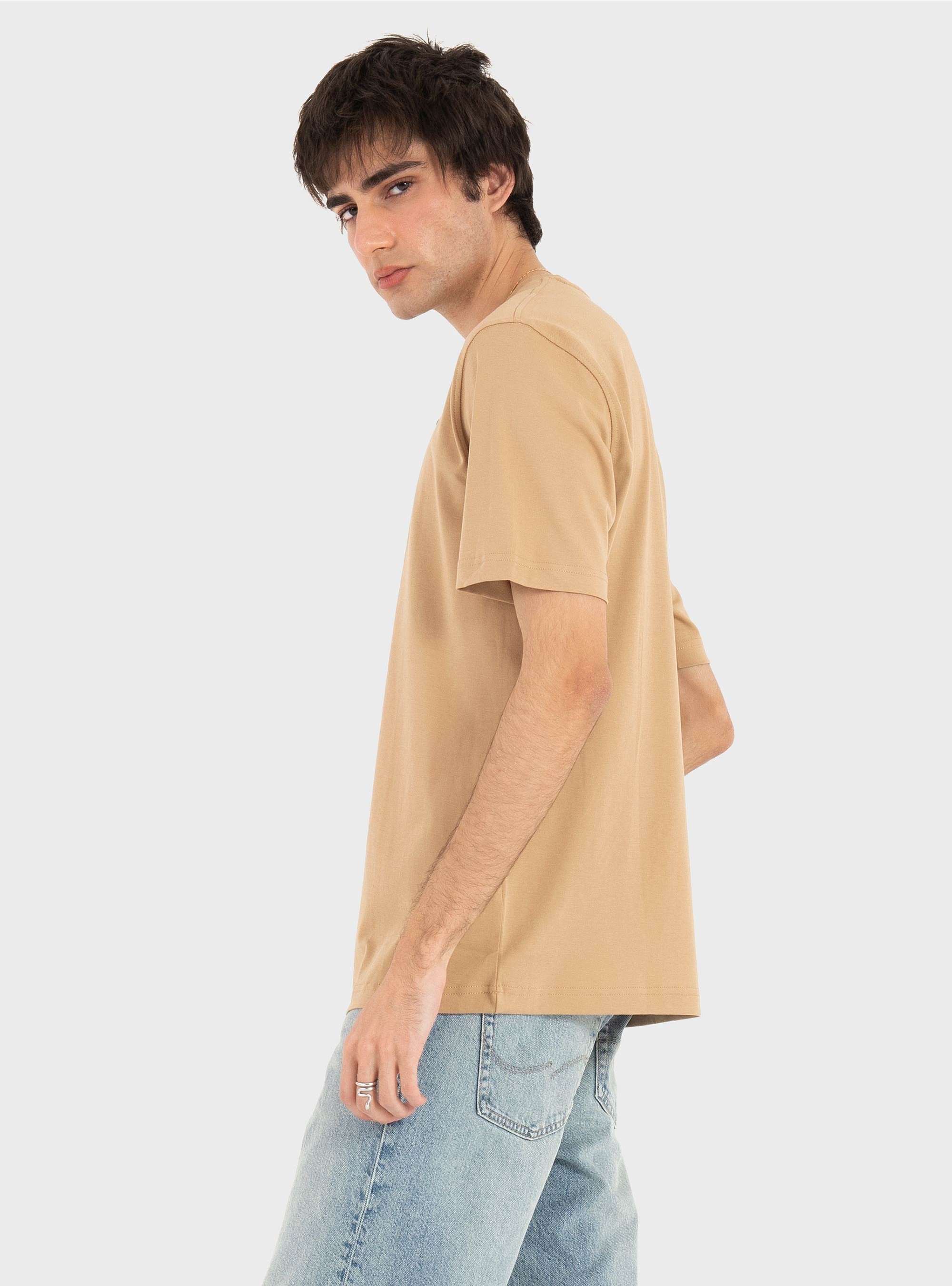 Diesel T-Adjust-Met T-Shirt - Beige