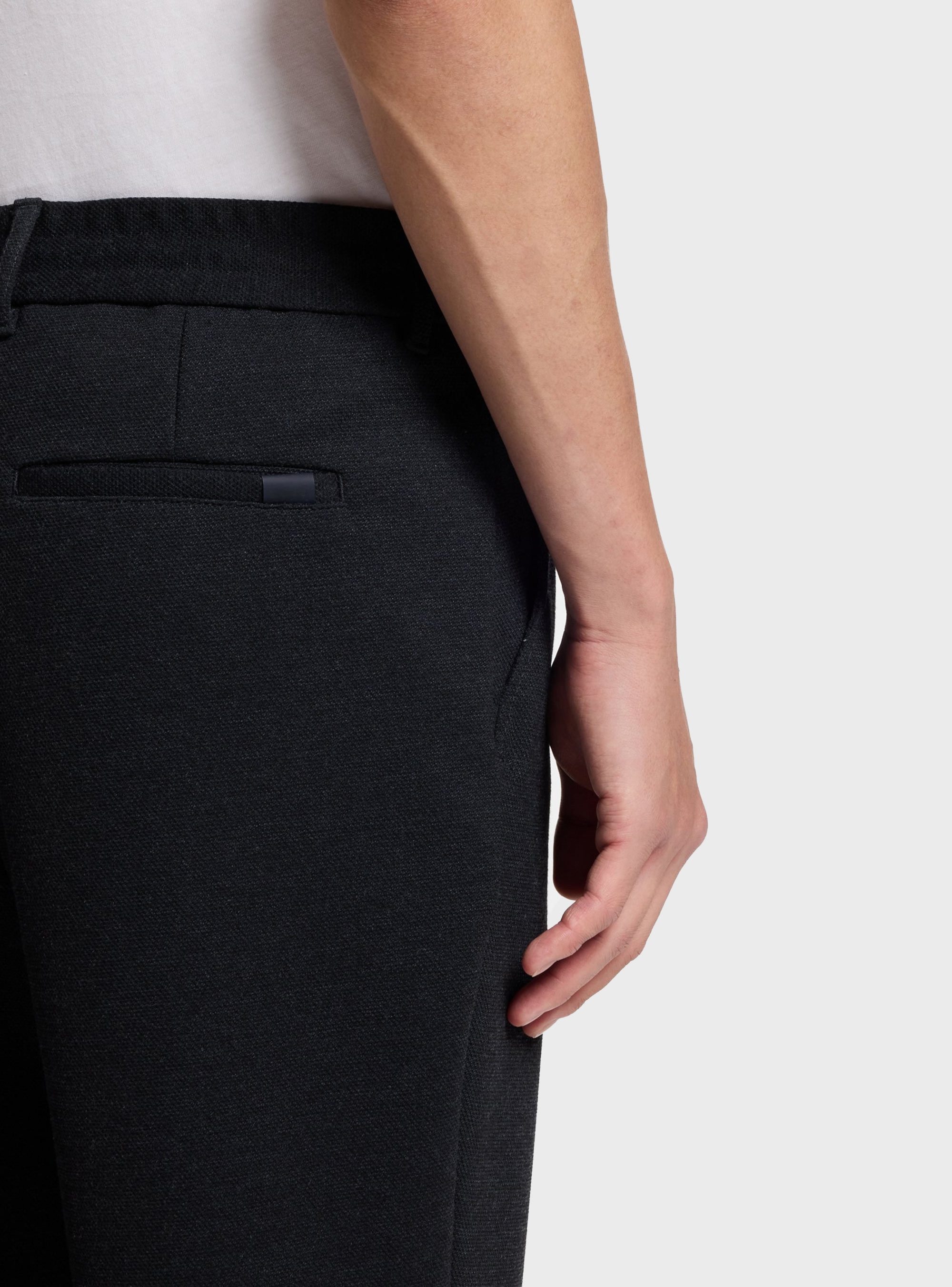 BOSS Tapered-Fit Trousers In Performance-Stretch Fabric P-Perin-JRDSWGPk261F - Dark Blue