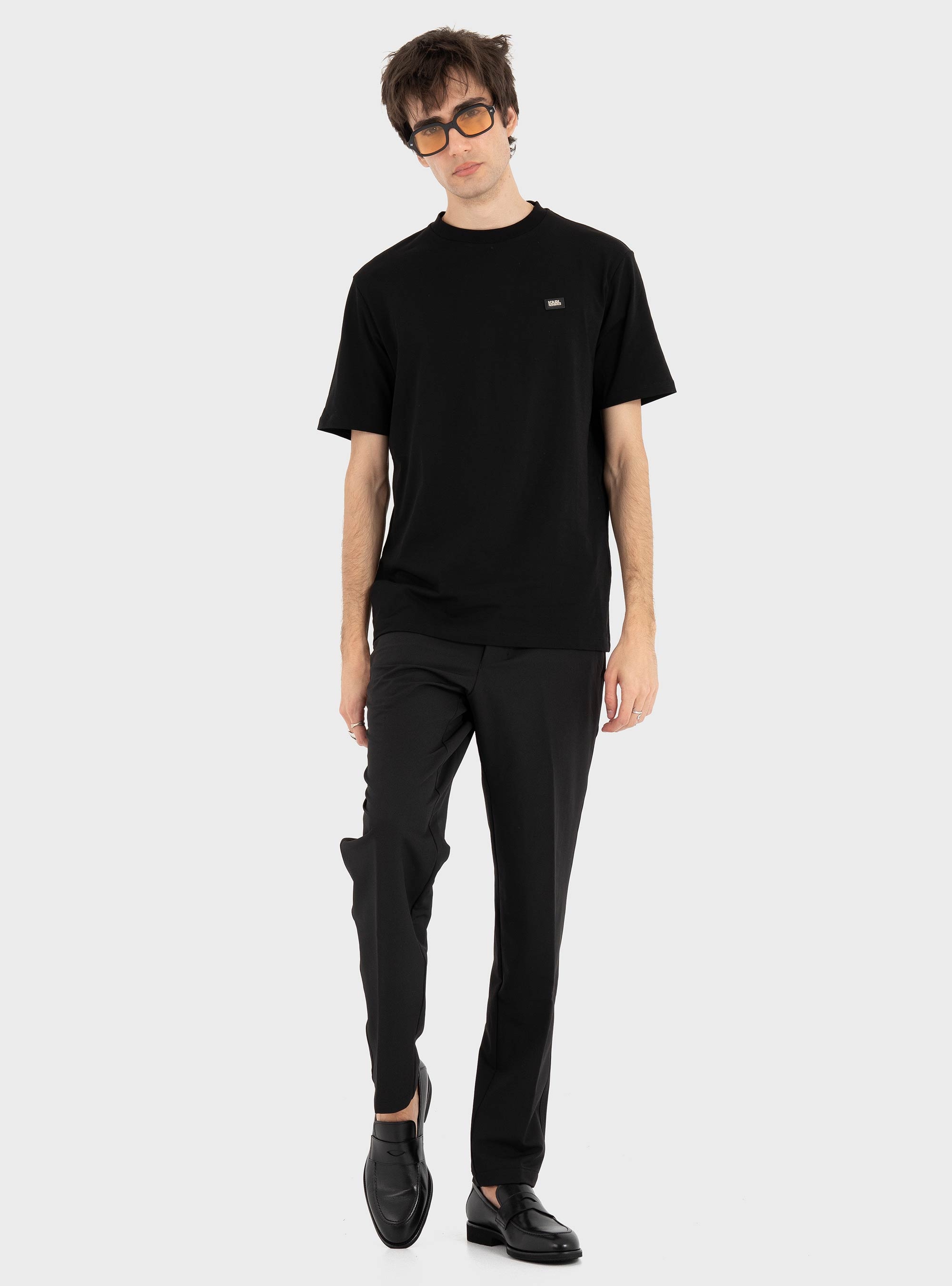 BOSS Tapered-Fit Trousers In Water-Repellent Stretch Fabric TR_Commuter-Tapered - Black
