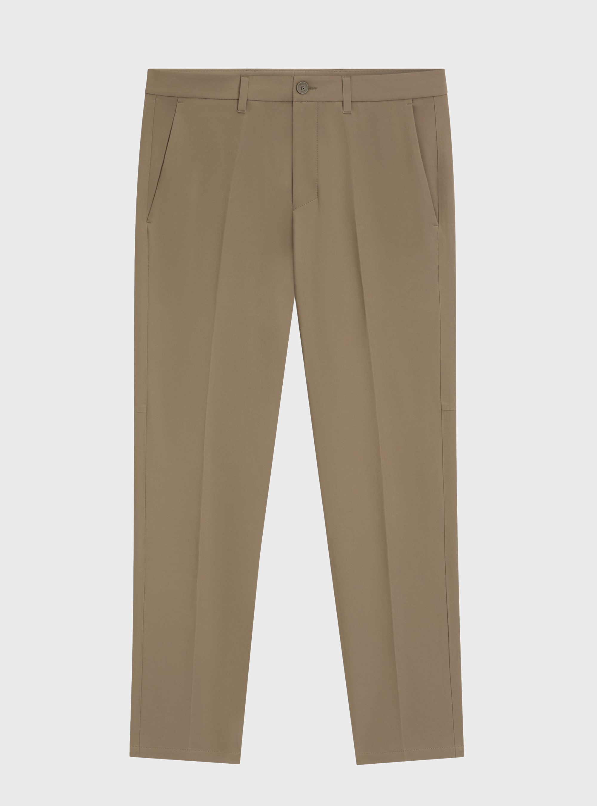 BOSS Regular-Fit Trousers In Water-Repellent Stretch Fabric  T_Commuter-Slim - Light Green