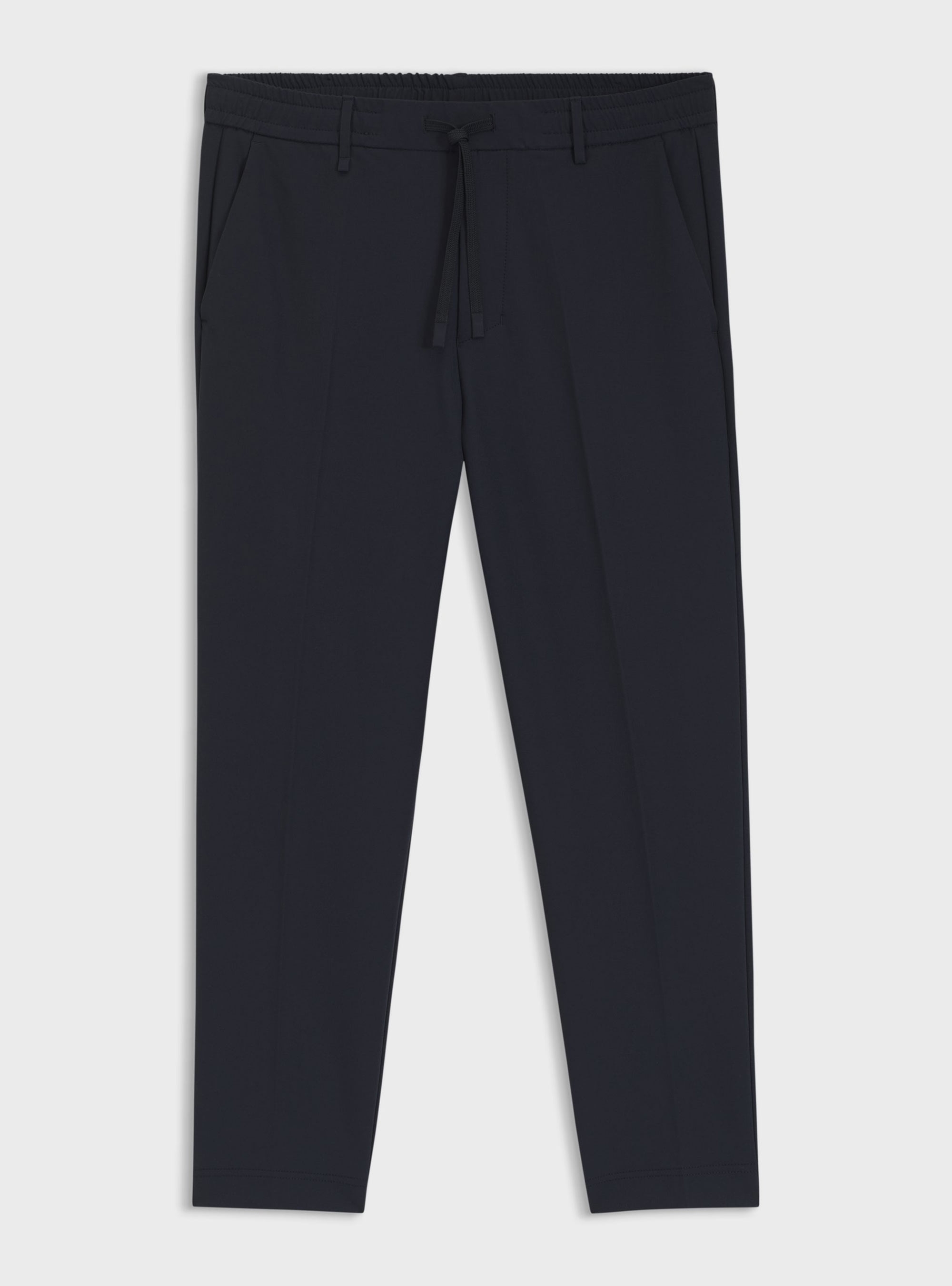 BOSS Tapered-Fit Trousers With Water-Repellent Finish T_Convert - Dark Blue