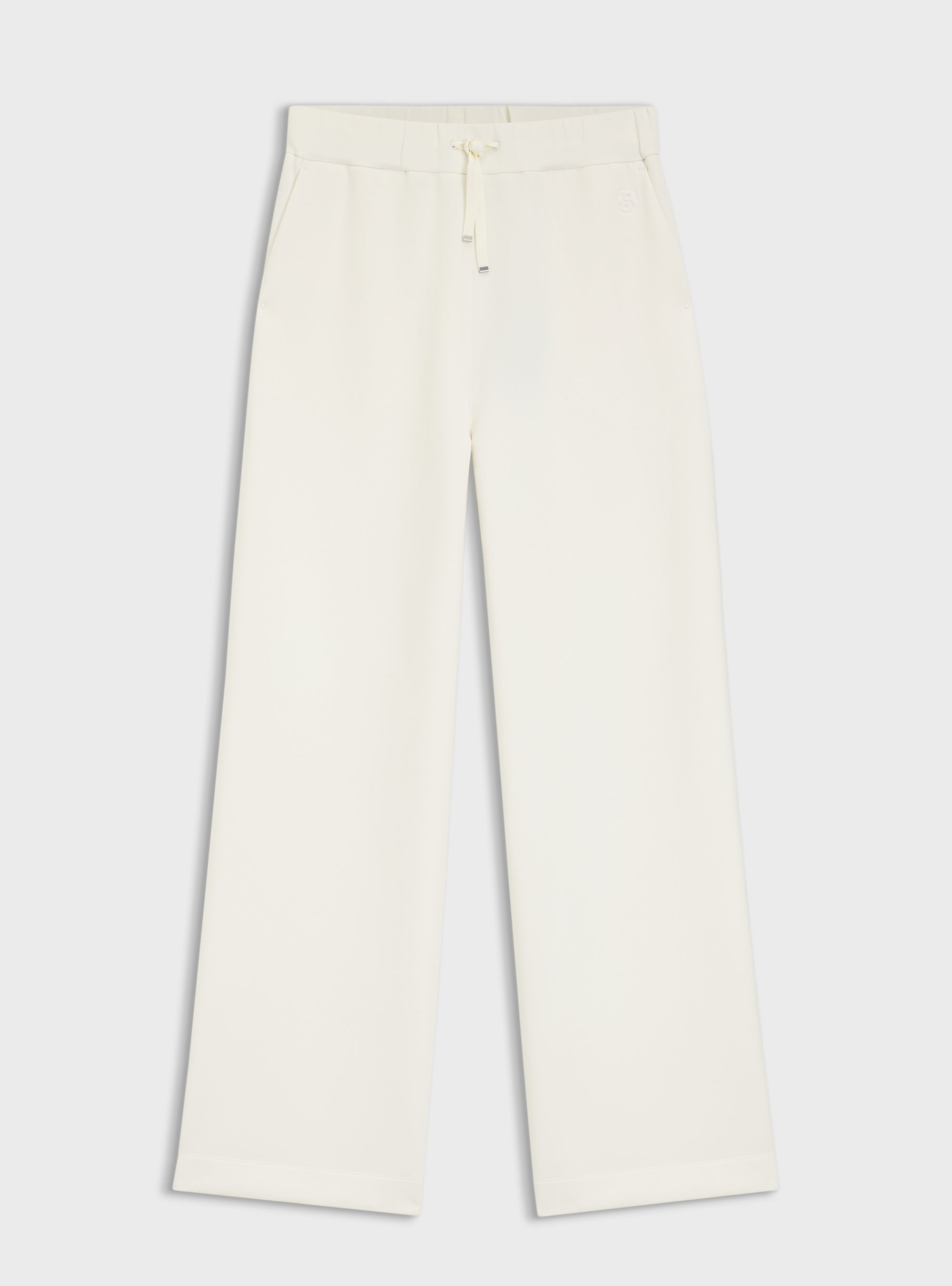 BOSS Relaxed-Fit Tracksuit Bottoms With Double B Monogram  Epesya - Off White