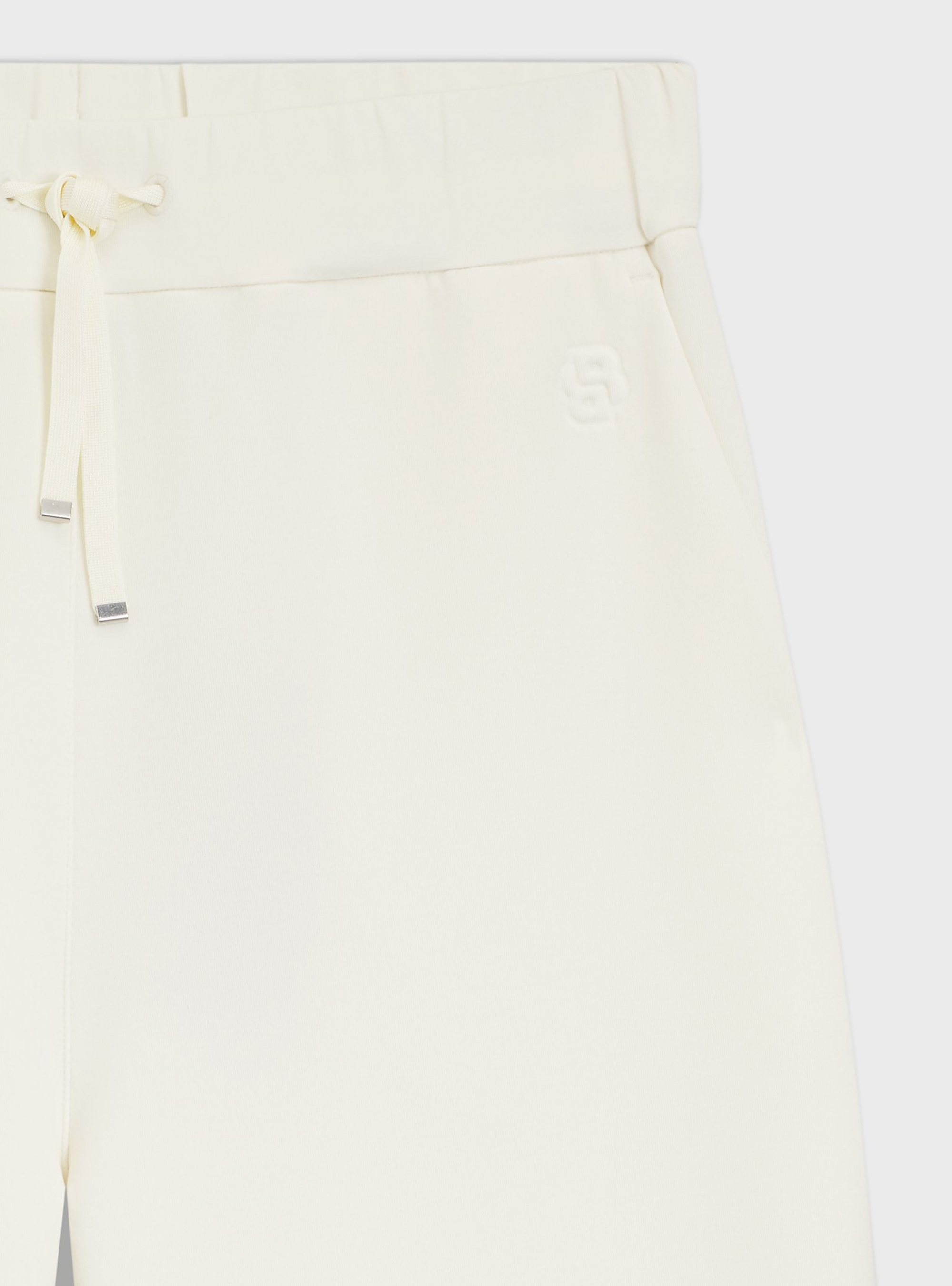 BOSS Relaxed-Fit Tracksuit Bottoms With Double B Monogram  Epesya - Off White