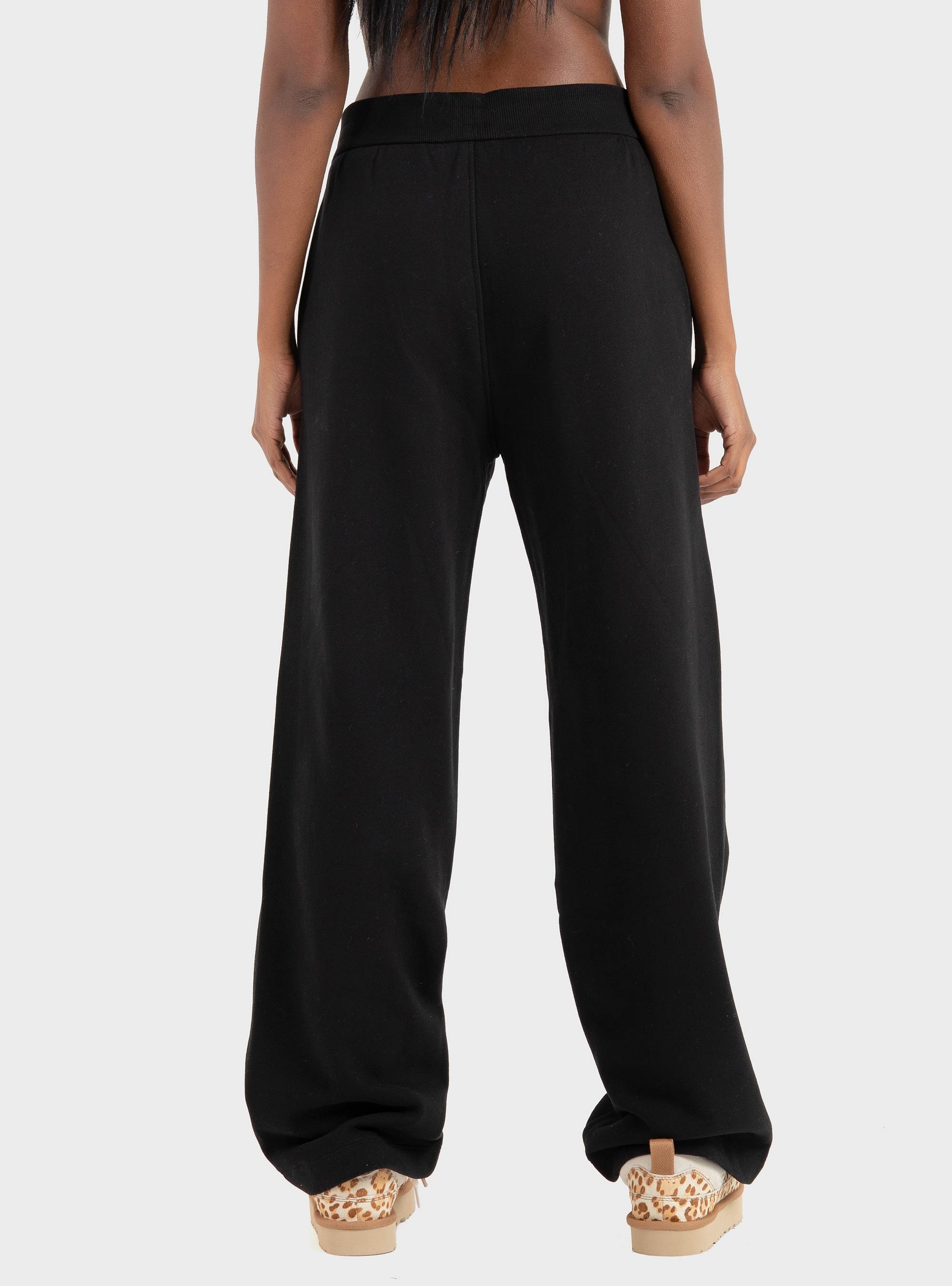 BOSS Relaxed-Fit  Tracksuit Bottoms  C_Endless - Black