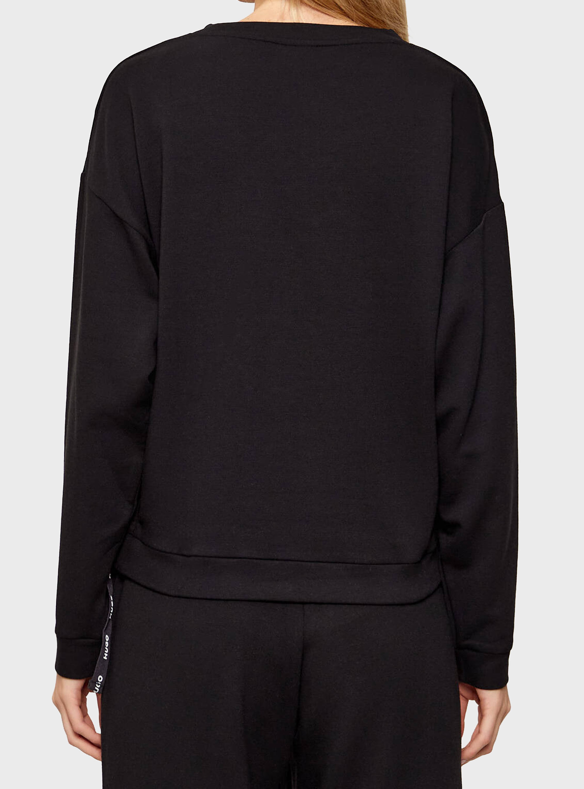 HUGO Lounge Sweatshirt CASUAL - Black