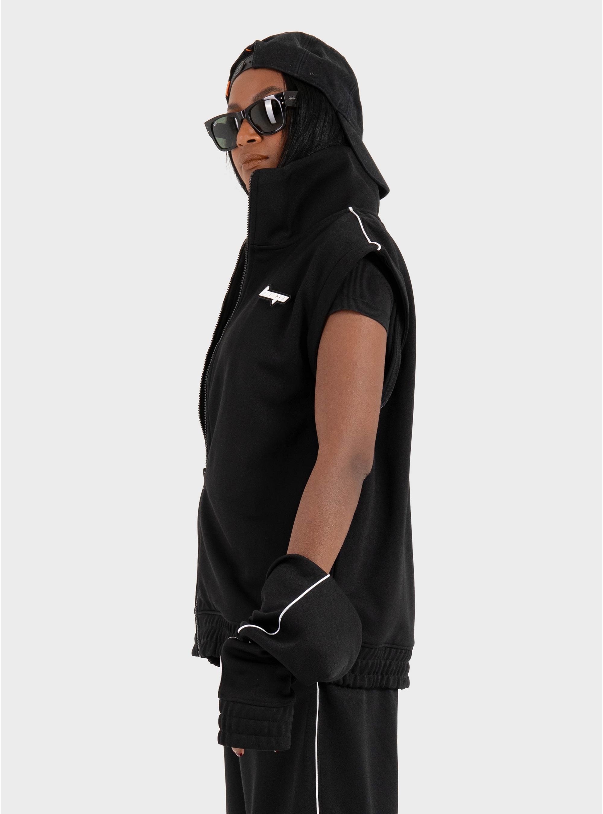 HUGO Tracksuit Jacket Dateam_B - Black
