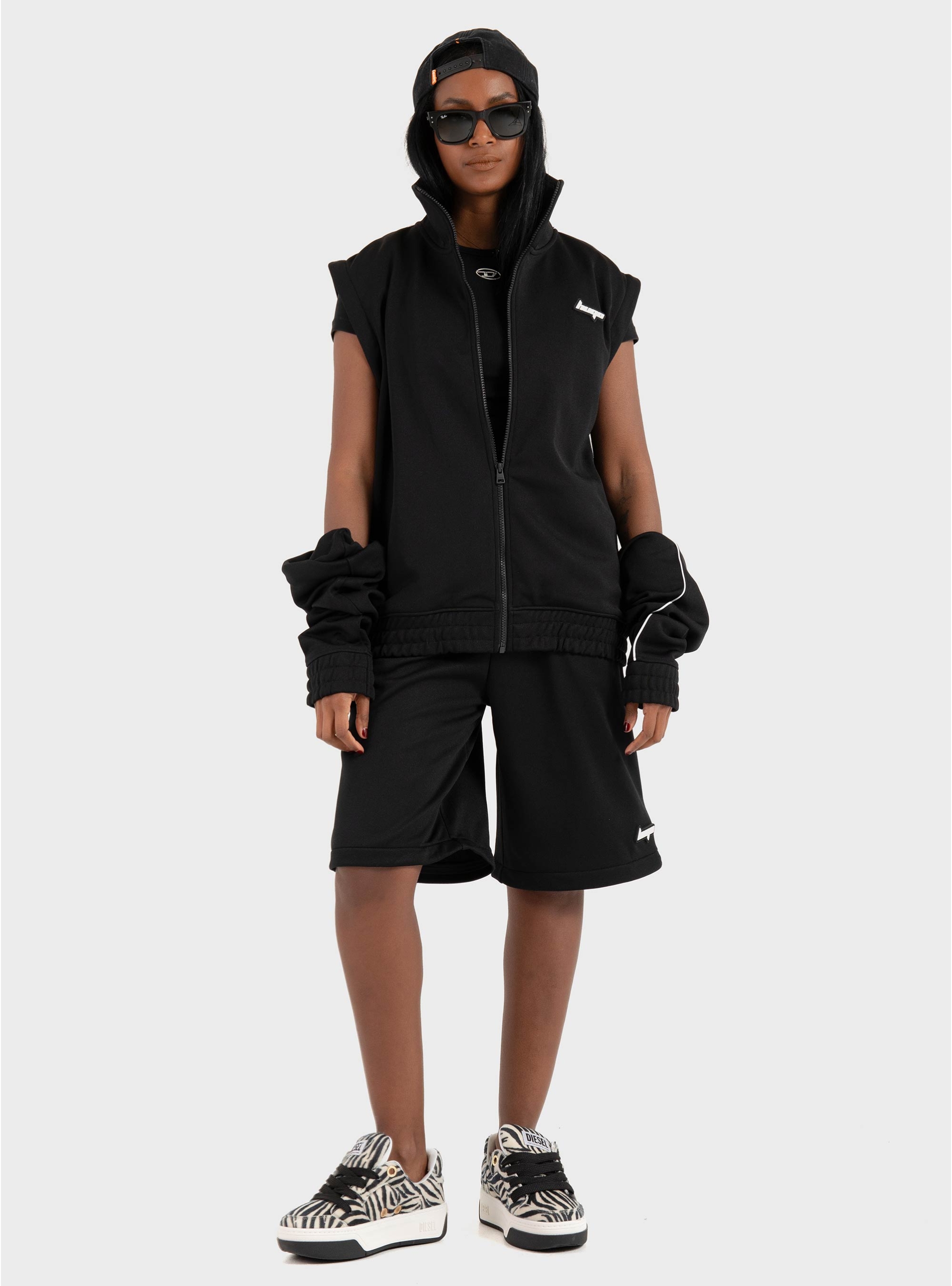 HUGO Tracksuit Jacket Dateam_B - Black