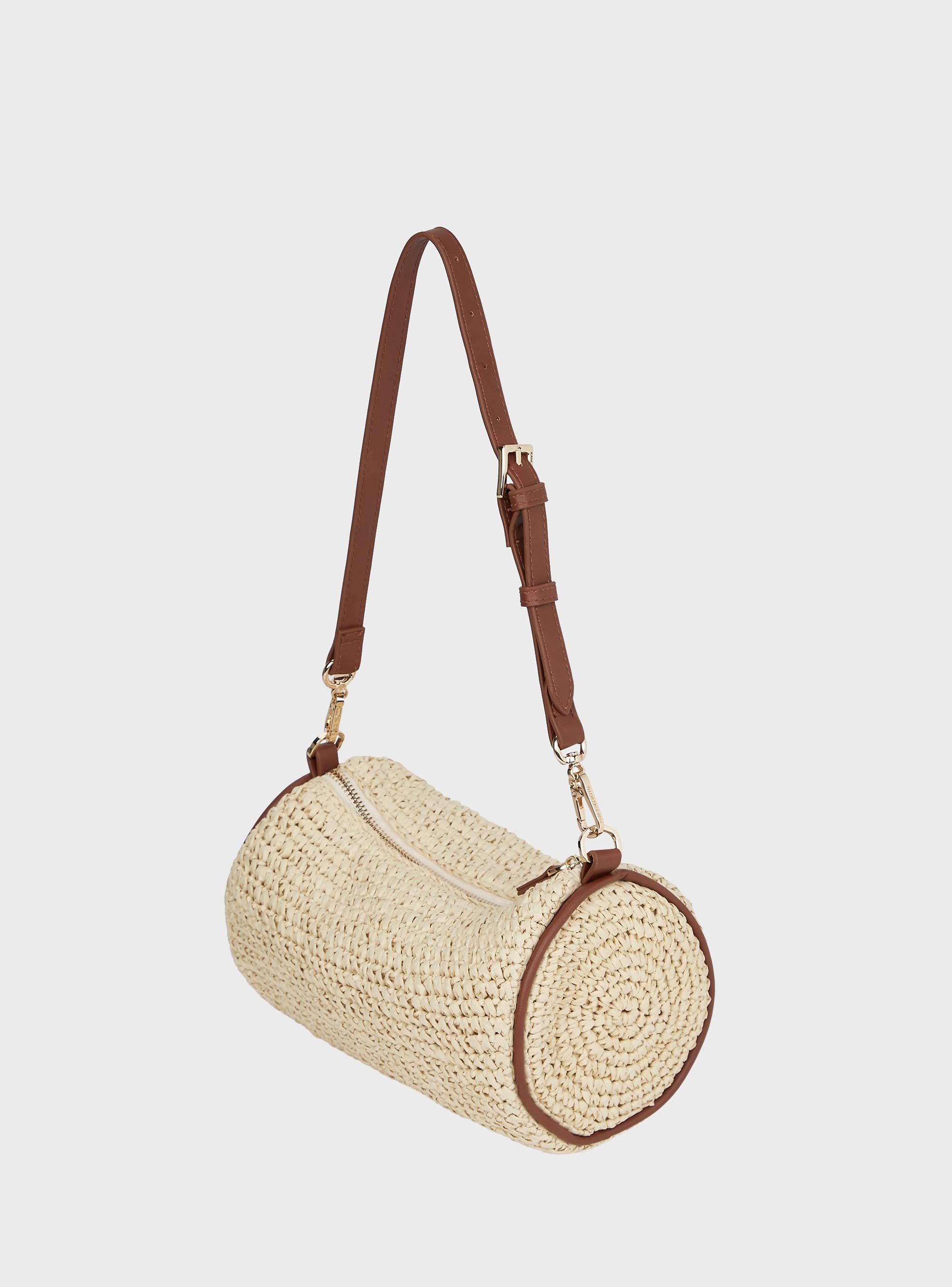 Karl Lagerfeld K/Autograph Tubular Bag - Natural