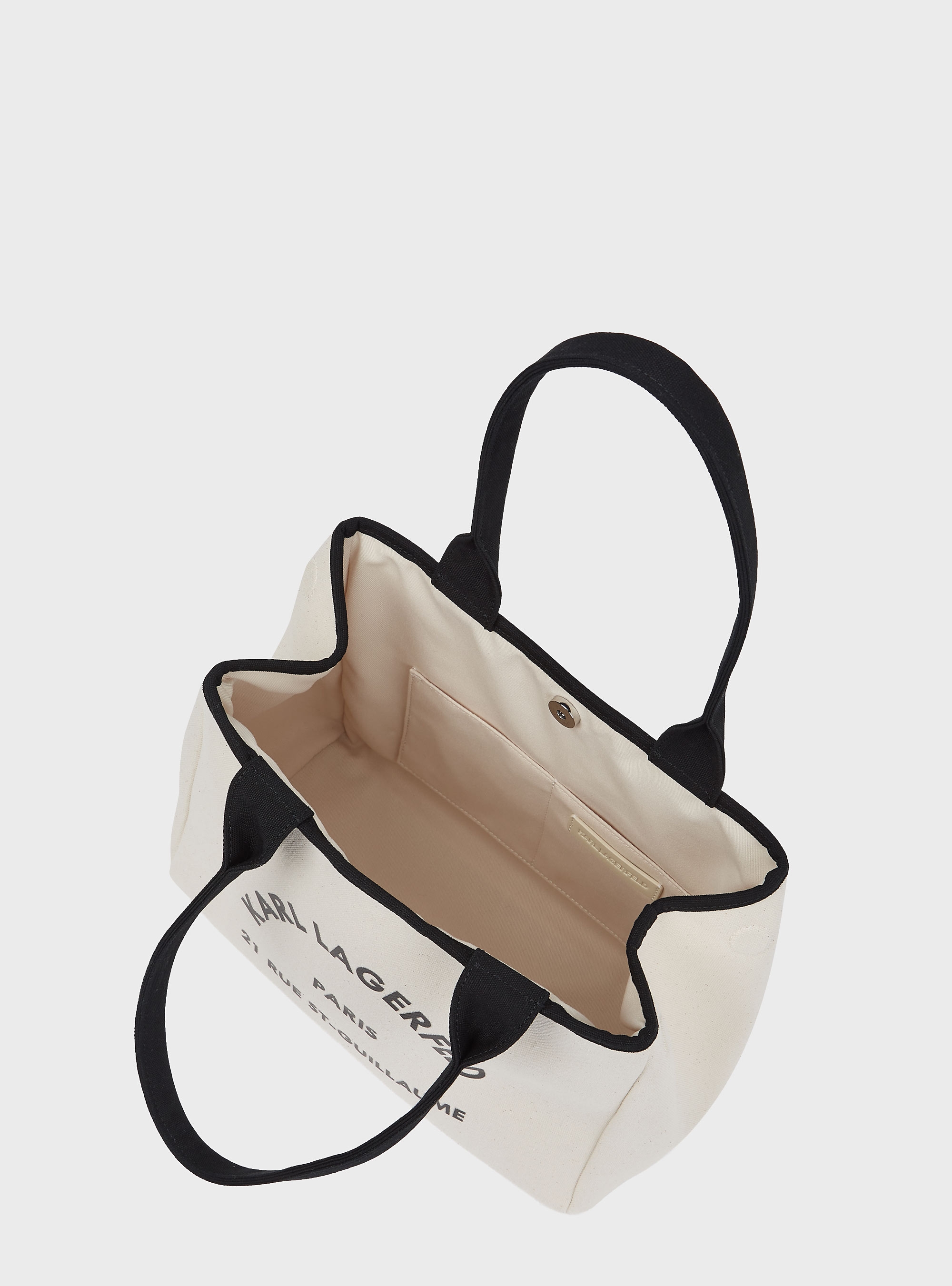 Karl Lagerfeld Rue St-Guillaume Transformable Tote Bag - Natural