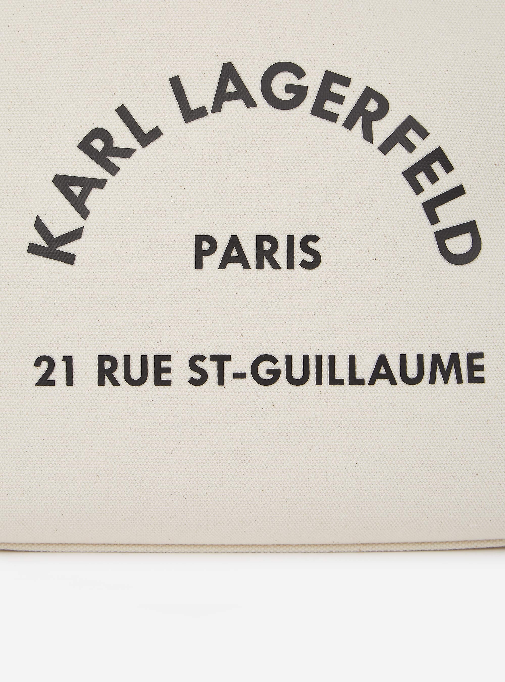 Karl Lagerfeld Rue St-Guillaume Transformable Tote Bag - Natural