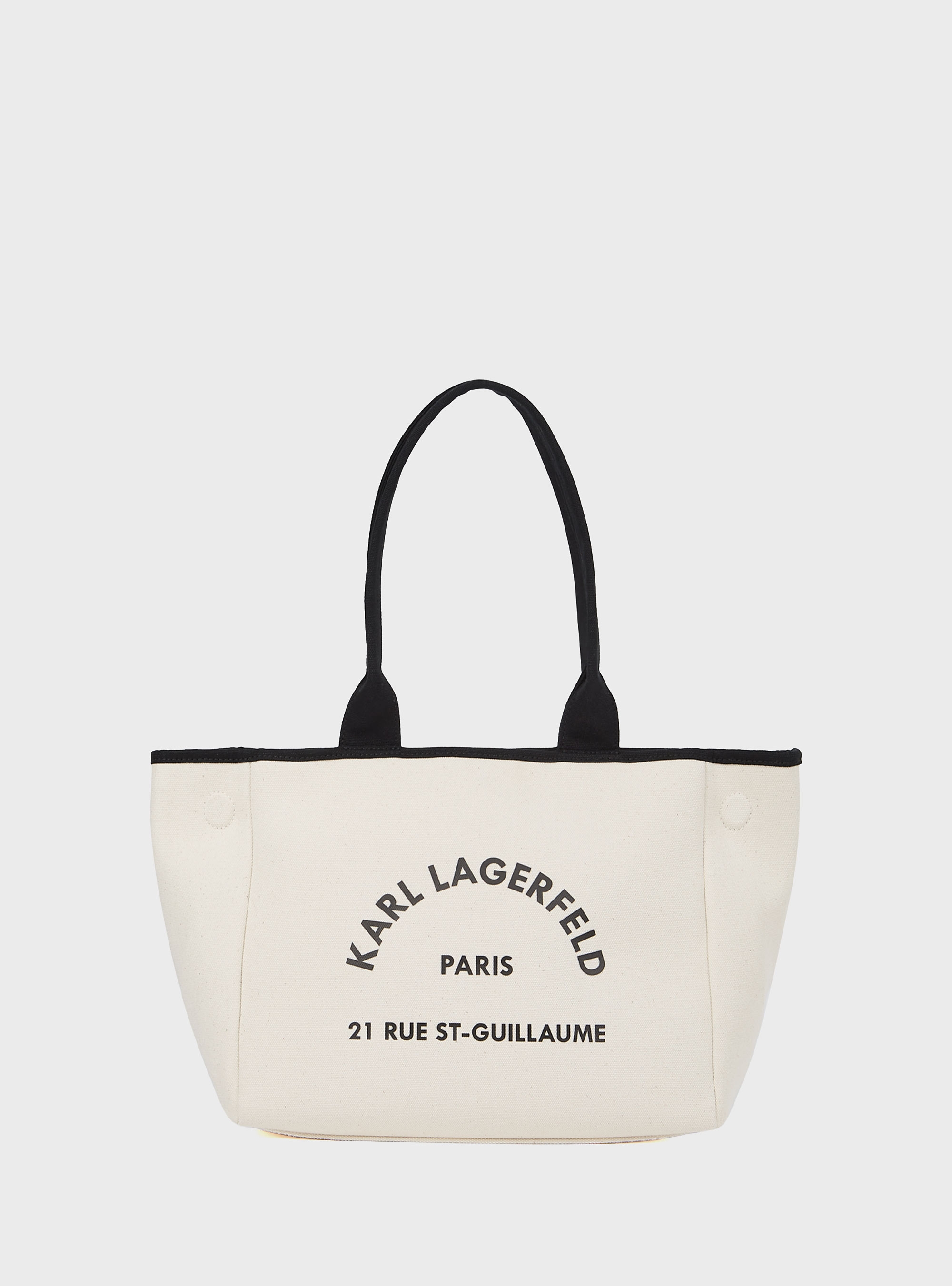 Karl Lagerfeld Rue St-Guillaume Transformable Tote Bag - Natural