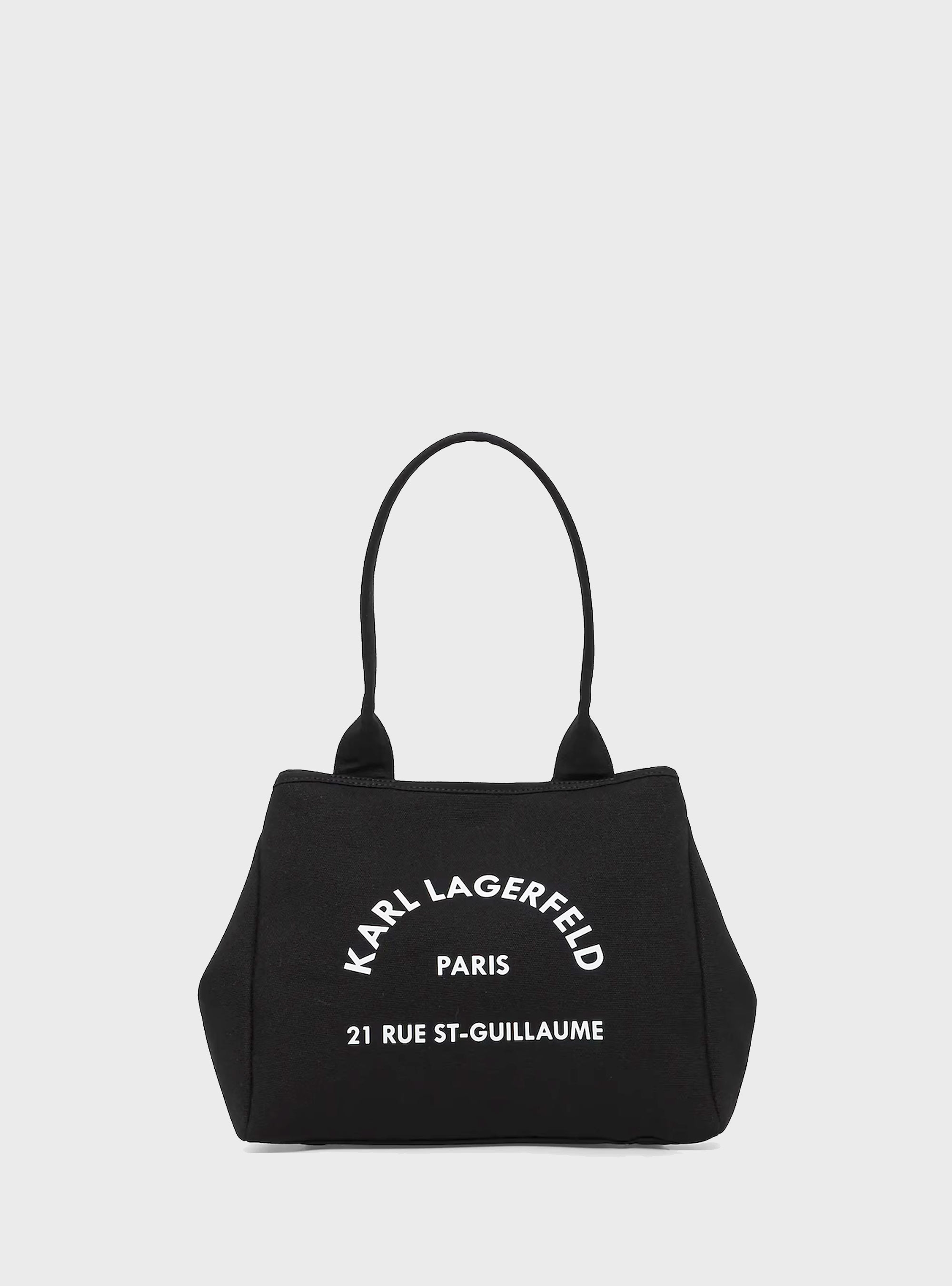 Karl Lagerfeld Rue St-Guillaume Transformable Tote Bag - Black