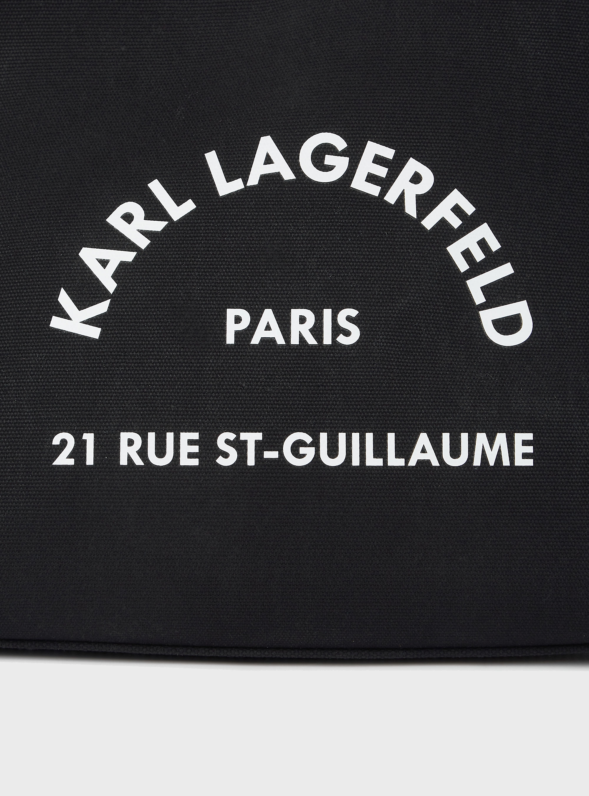 Karl Lagerfeld Rue St-Guillaume Transformable Tote Bag - Black