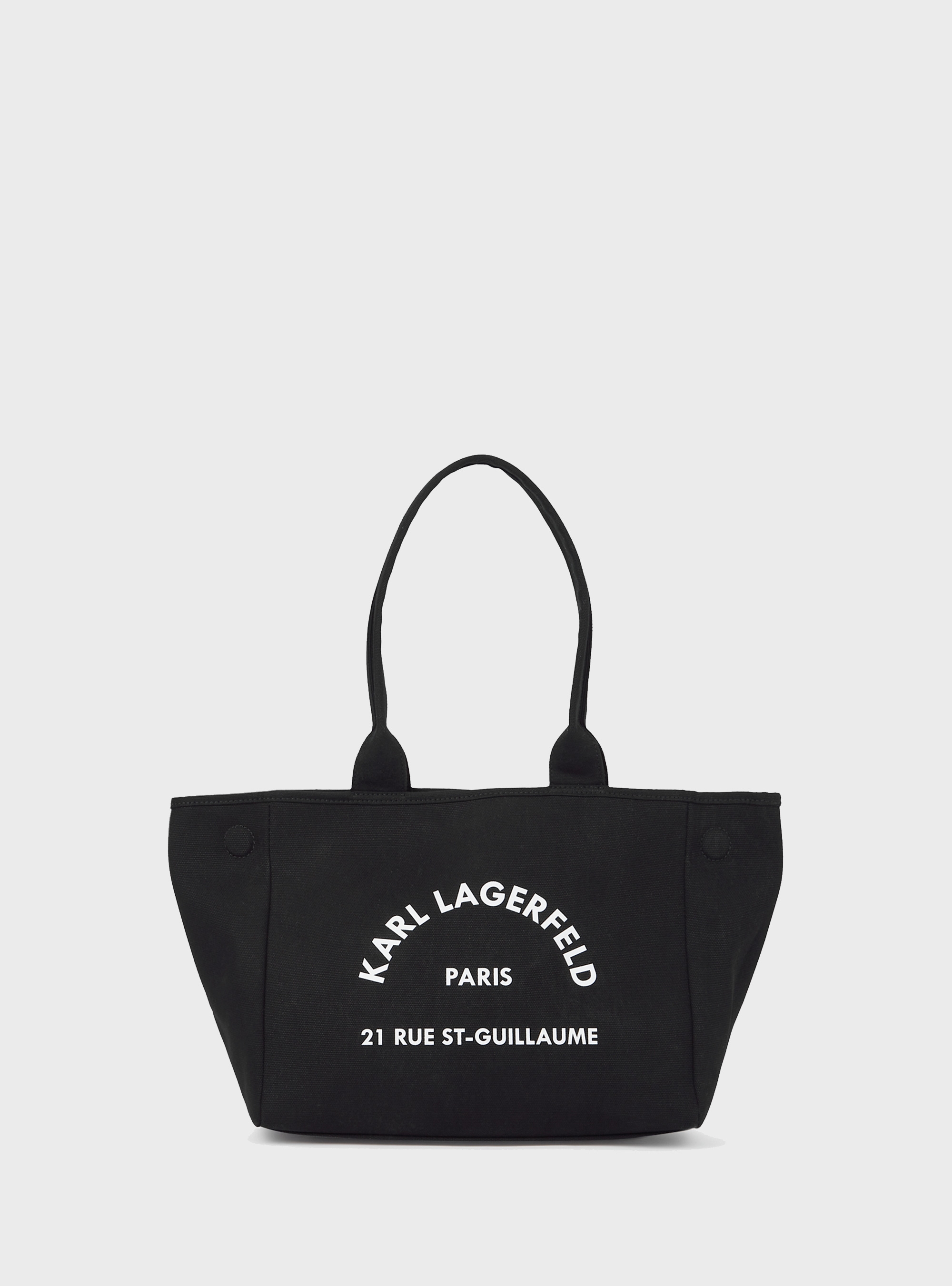 Karl Lagerfeld Rue St-Guillaume Transformable Tote Bag - Black