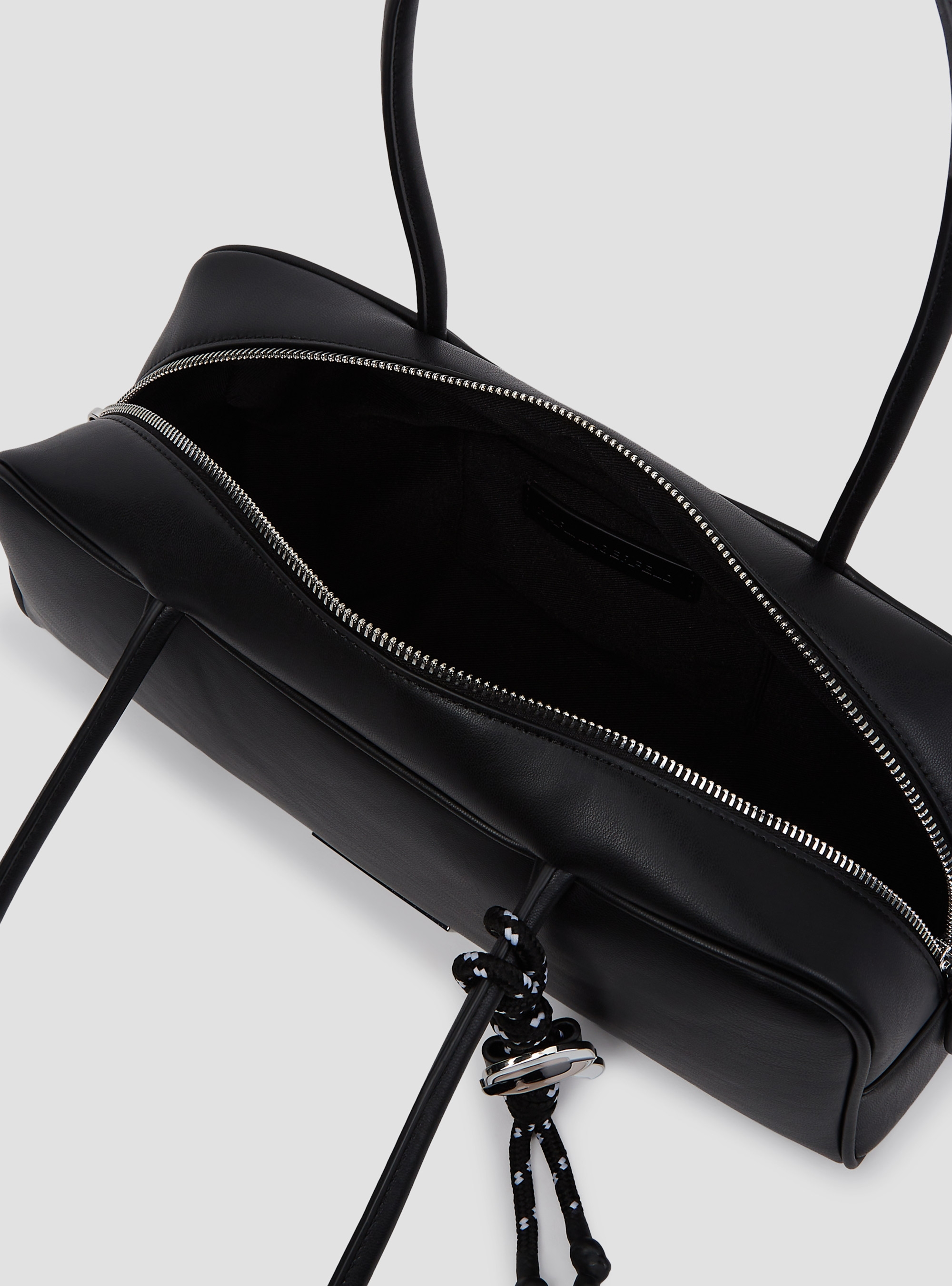 Karl Lagerfeld Ikon Smooth Rectangular Bag - Black