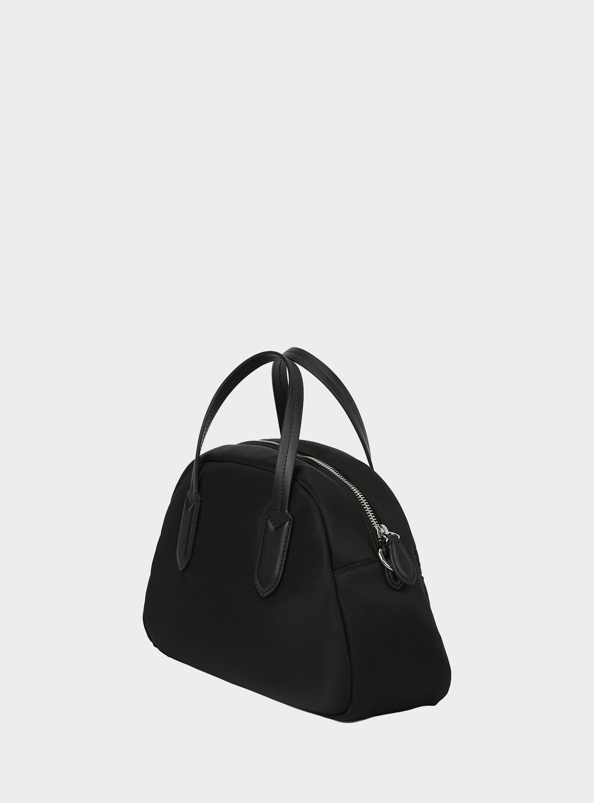 Karl Lagerfeld Ikon Nylon Bowling Bag - Black