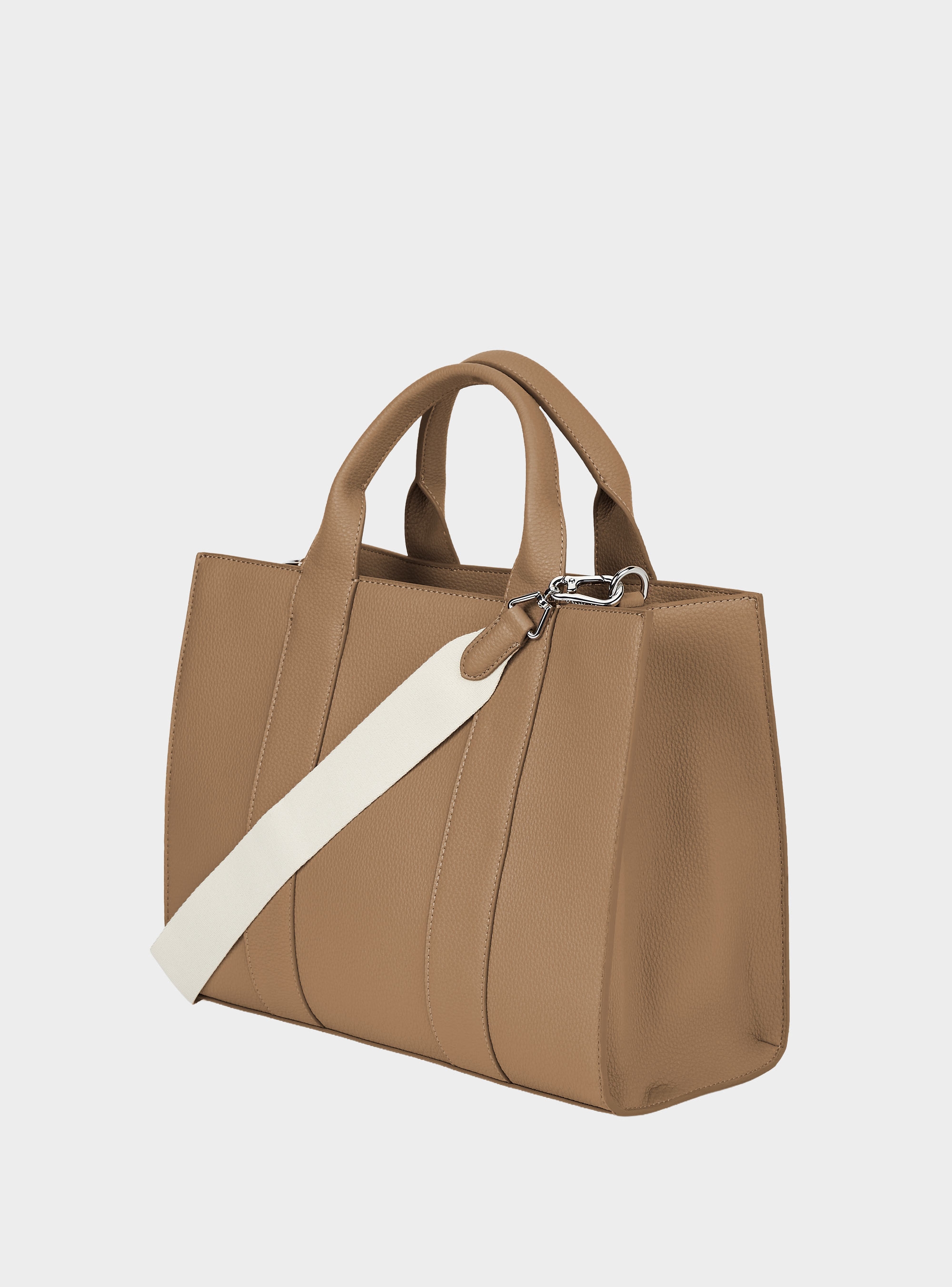 Karl Lagerfeld Rue St-Guillaume Medium Tote Bag - Light Brown