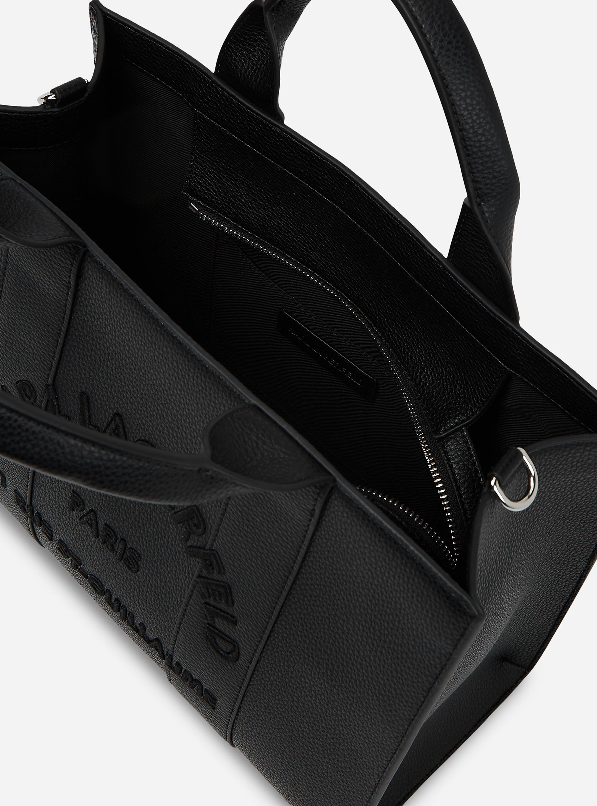 Karl Lagerfeld Rue St-Guillaume Medium Tote Bag - Black