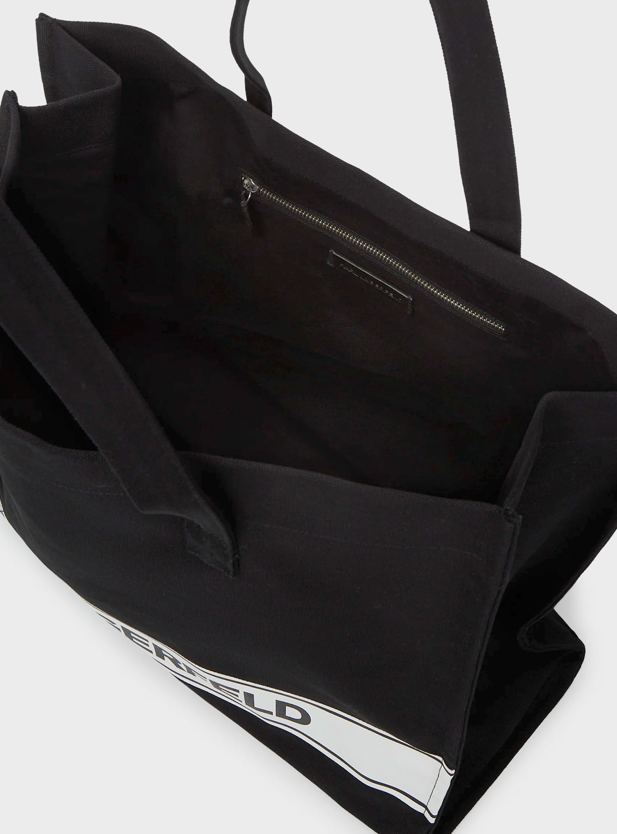 Karl Lagerfeld Logo Beach Bag - Black