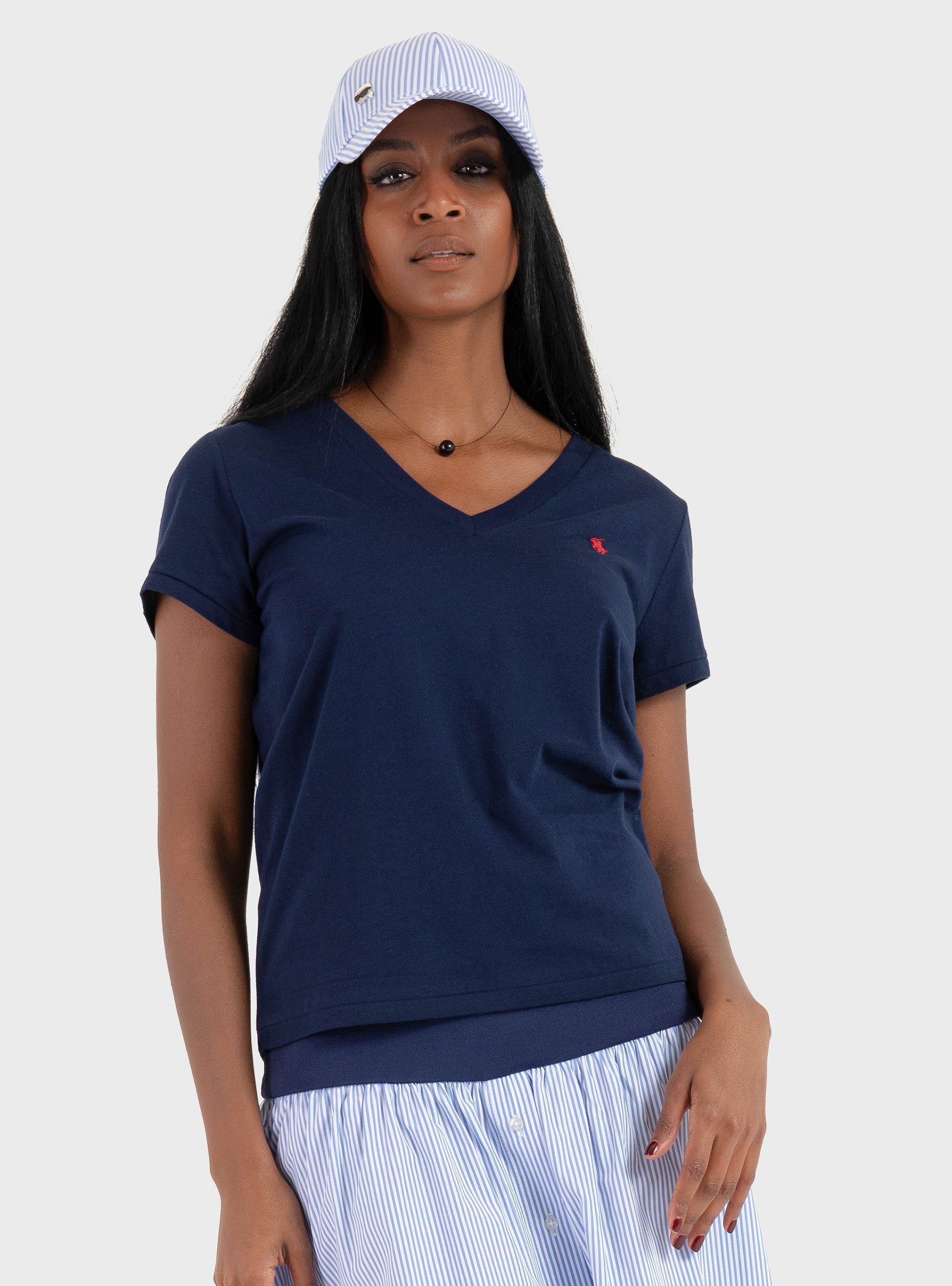 Polo Ralph Lauren V-Neck T-Shirt - Navy