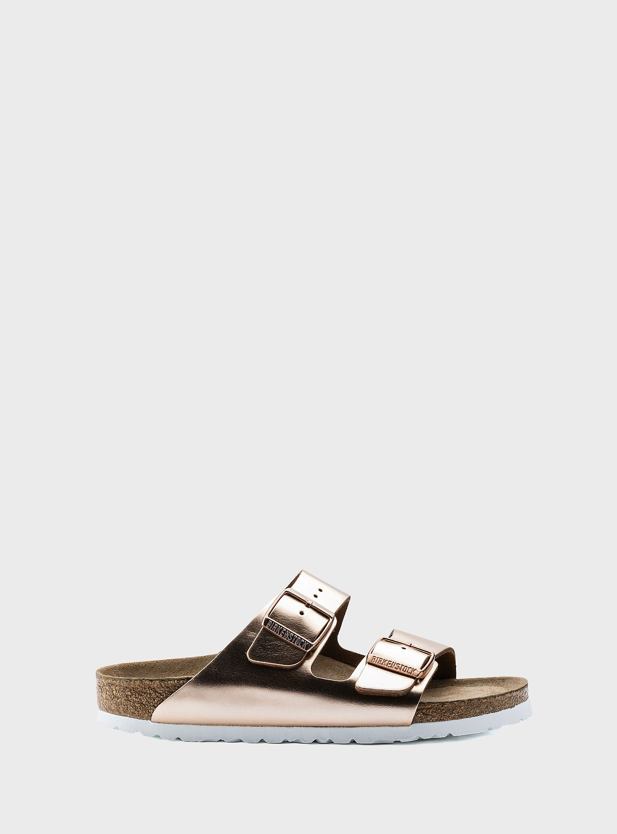 Birkenstock Arizona Soft Footbed Regular Fit Sandals - Copper