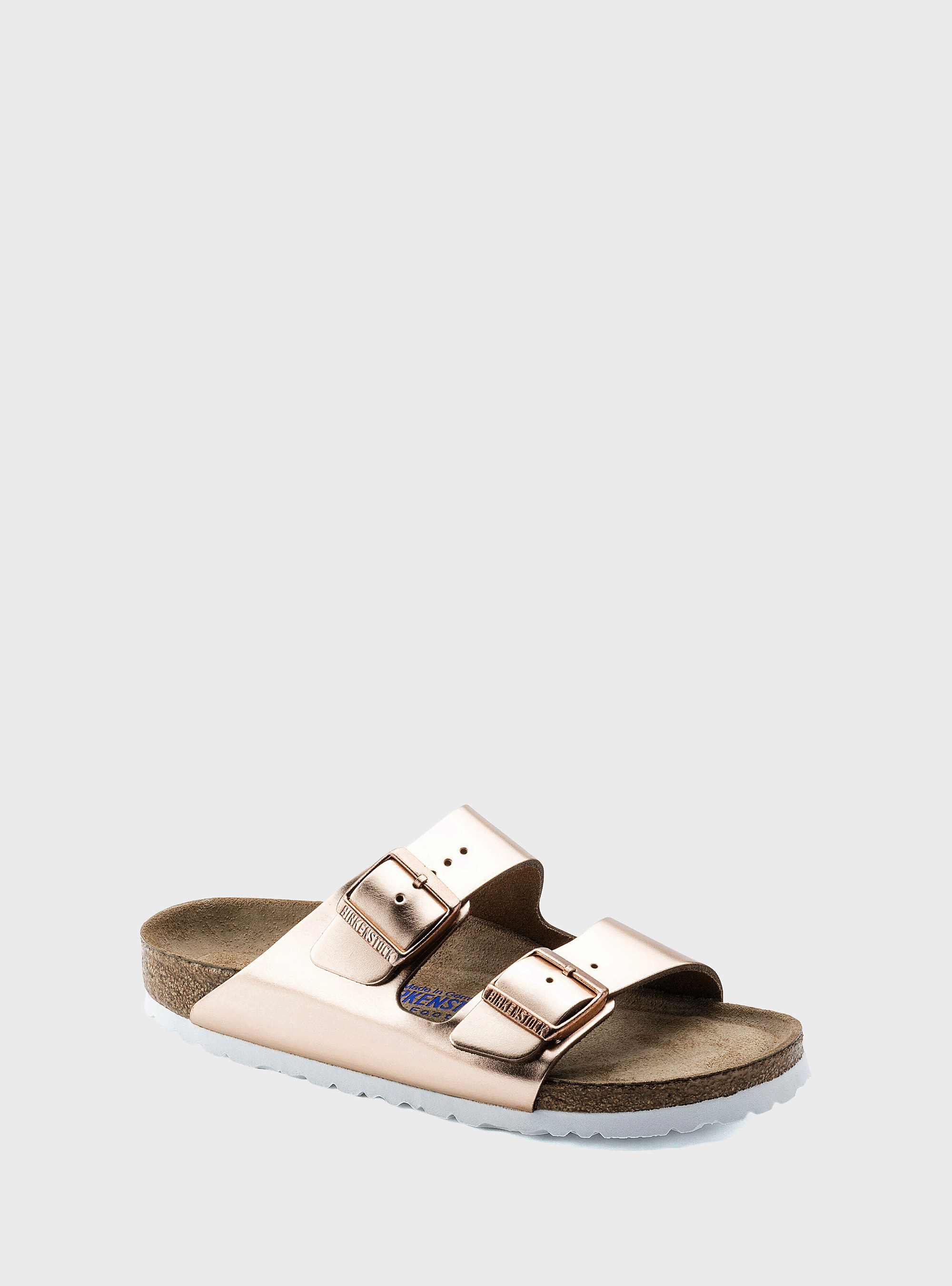 Birkenstock Arizona Soft Footbed Regular Fit Sandals - Copper