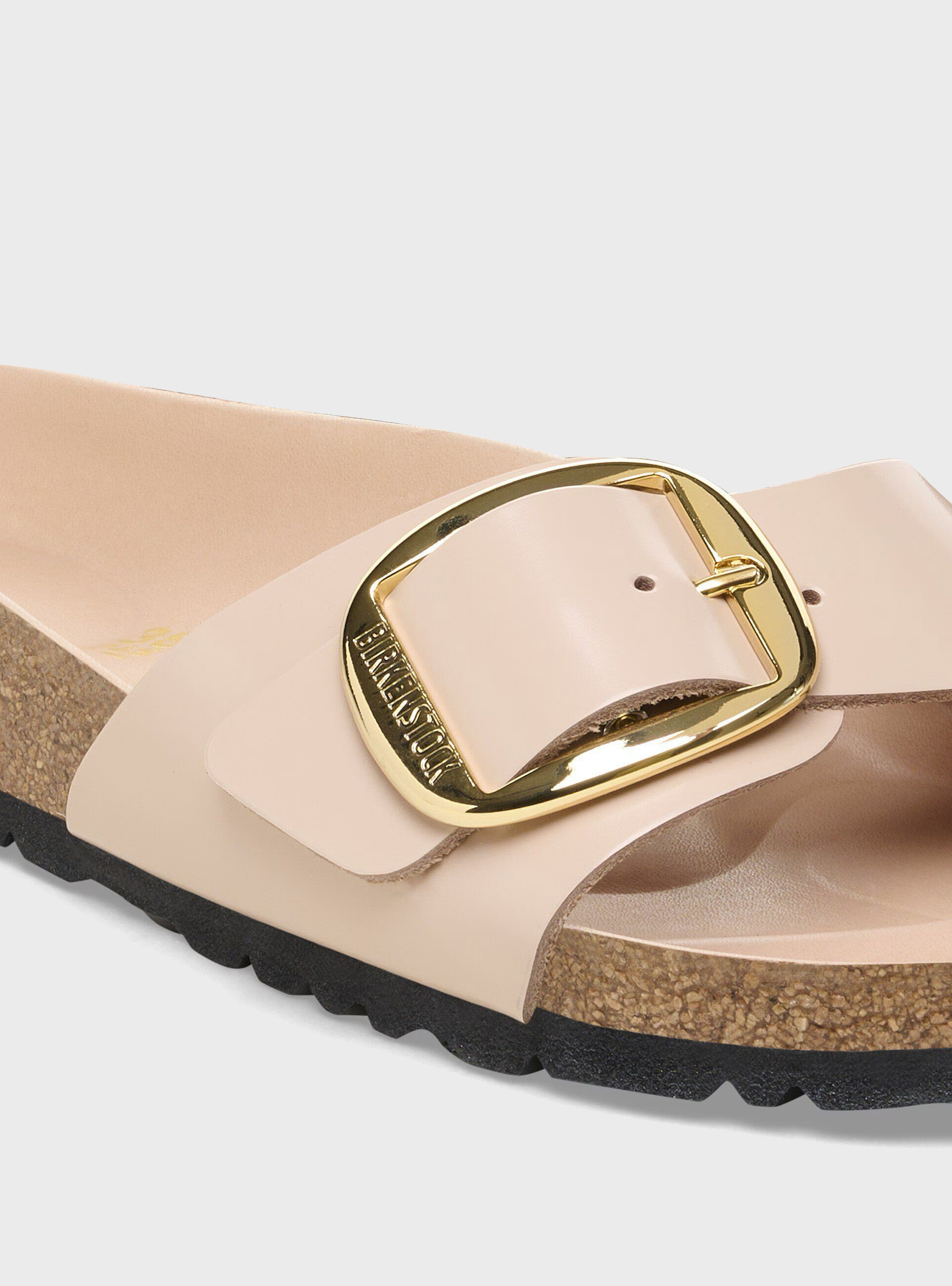 Birkenstock Madrid Big Buckle Regular Fit Sandals - Light Beige