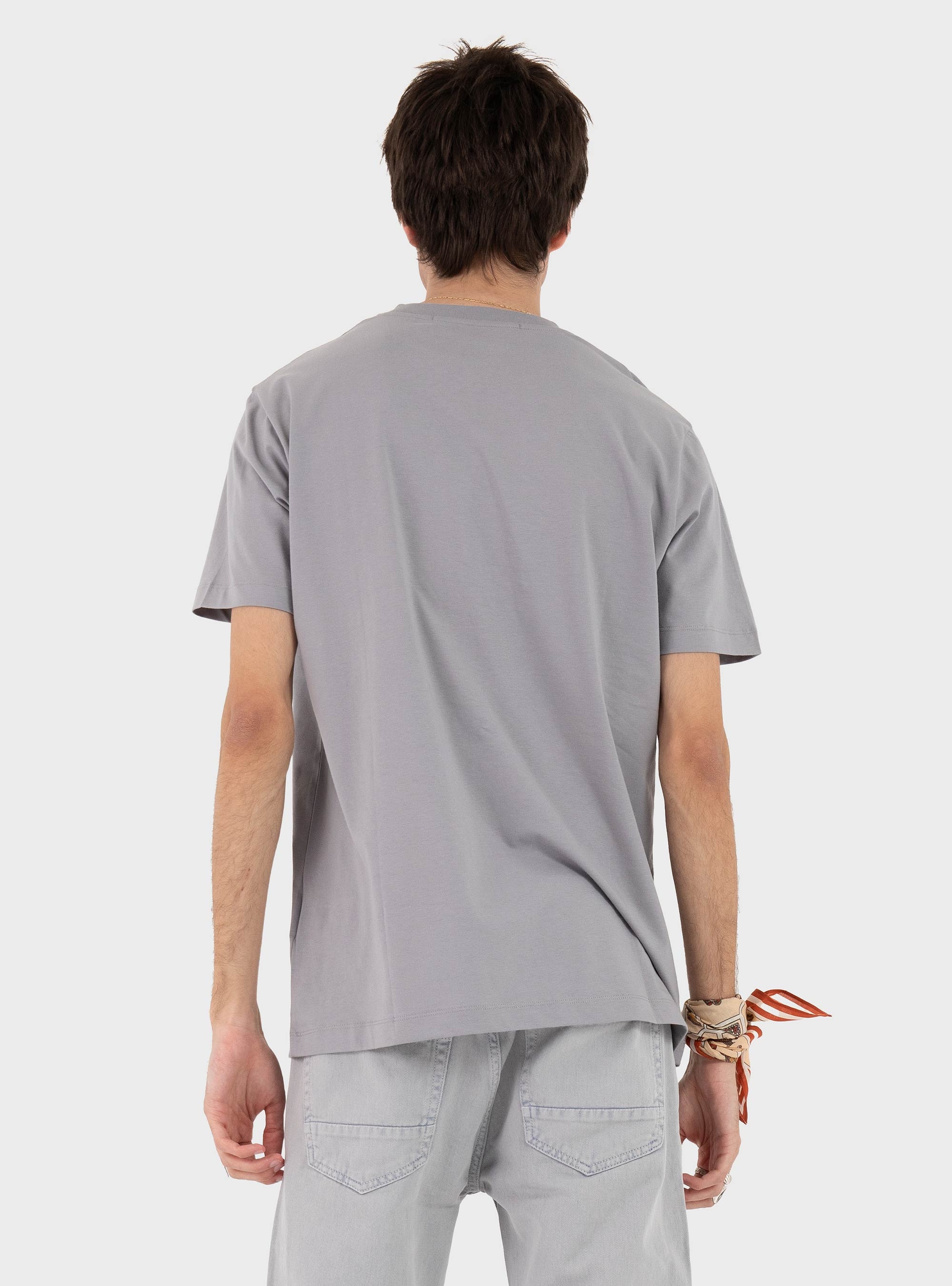 Karl Lagerfeld Embossed Quote T-Shirt - Dark Grey