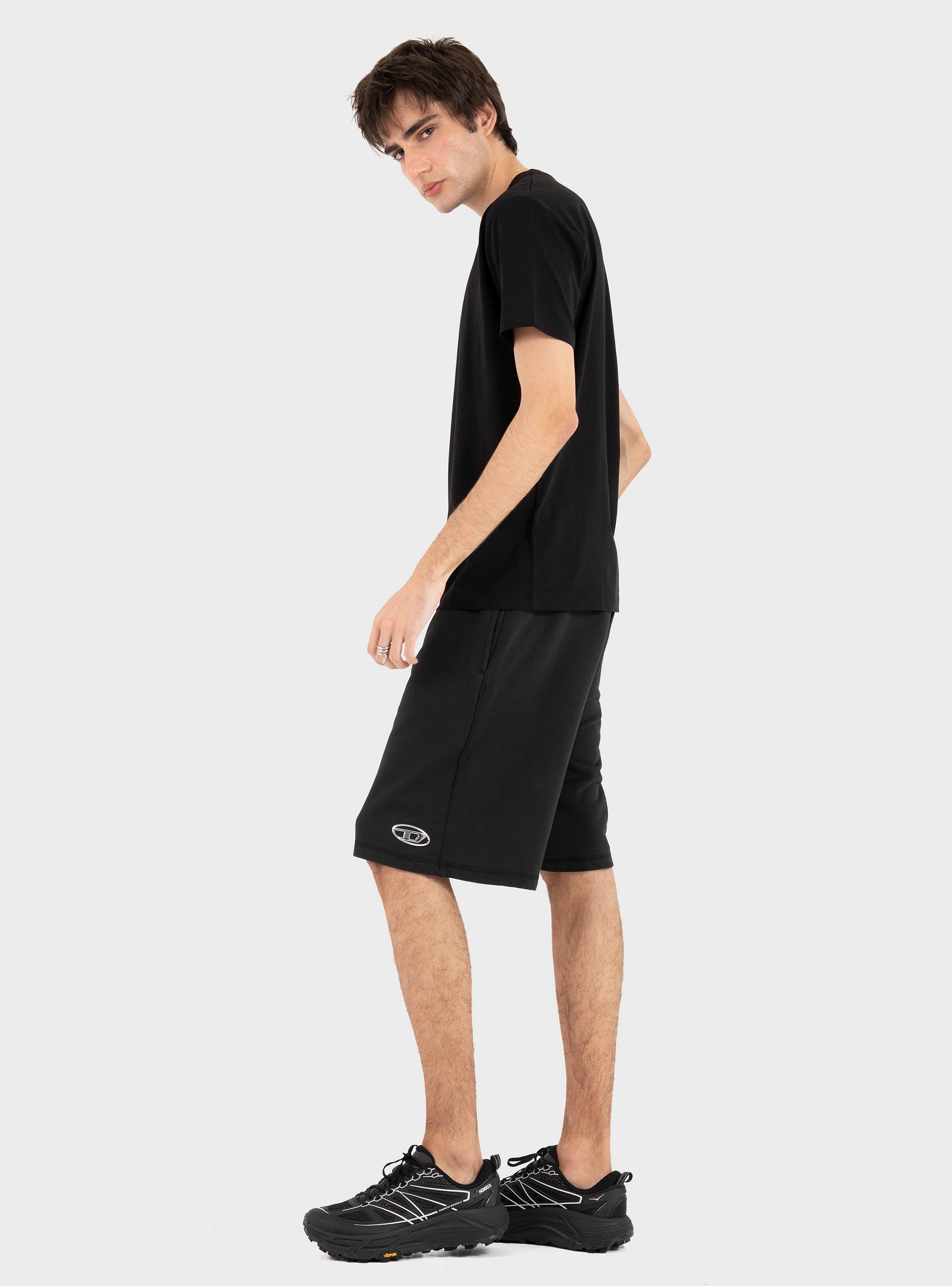 Karl Lagerfeld Embossed Quote T-Shirt - Black