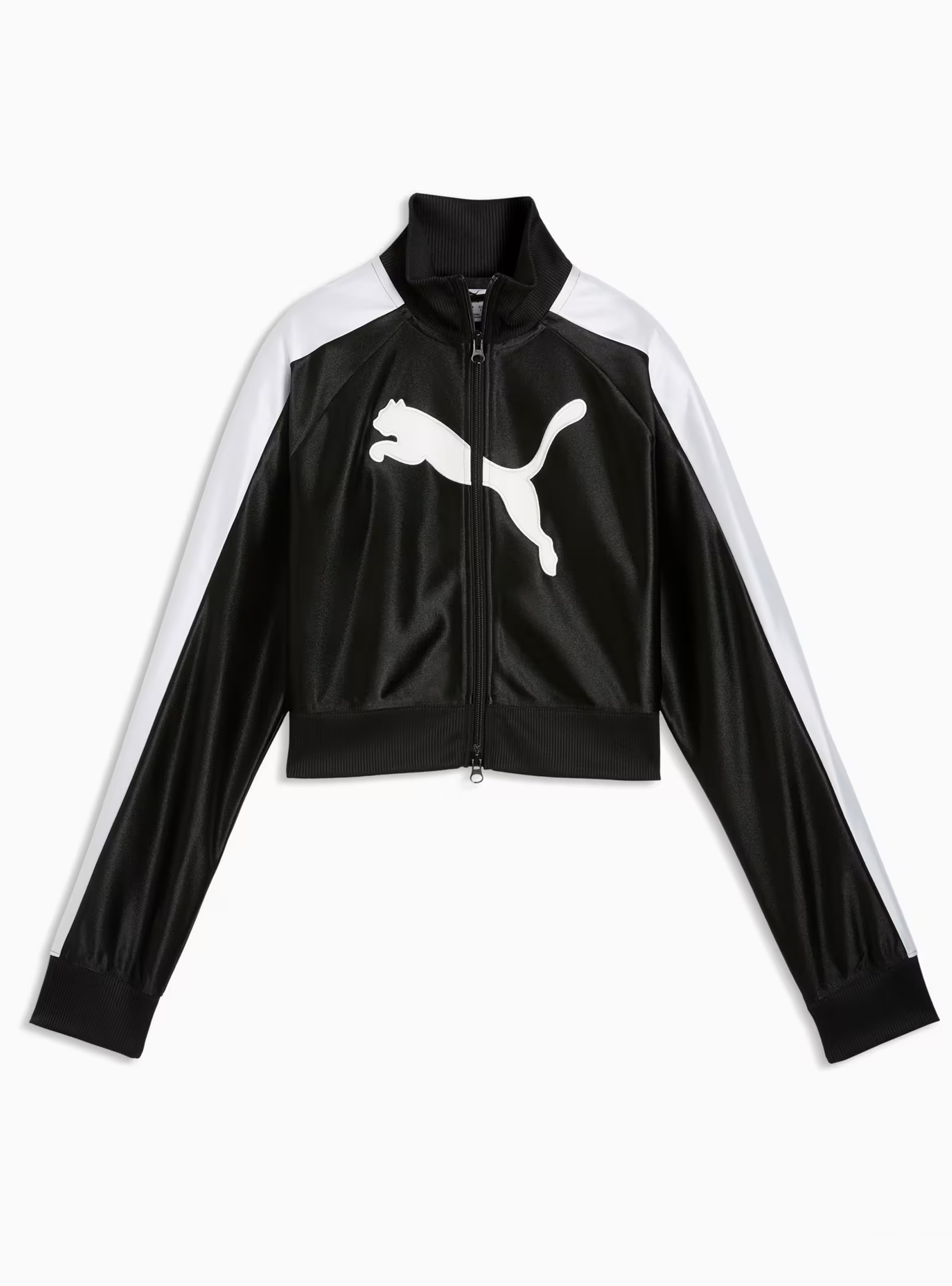 PUMA FUTURE.PUMA.ARCHIVE T7 Cropped Track Jacket - Black