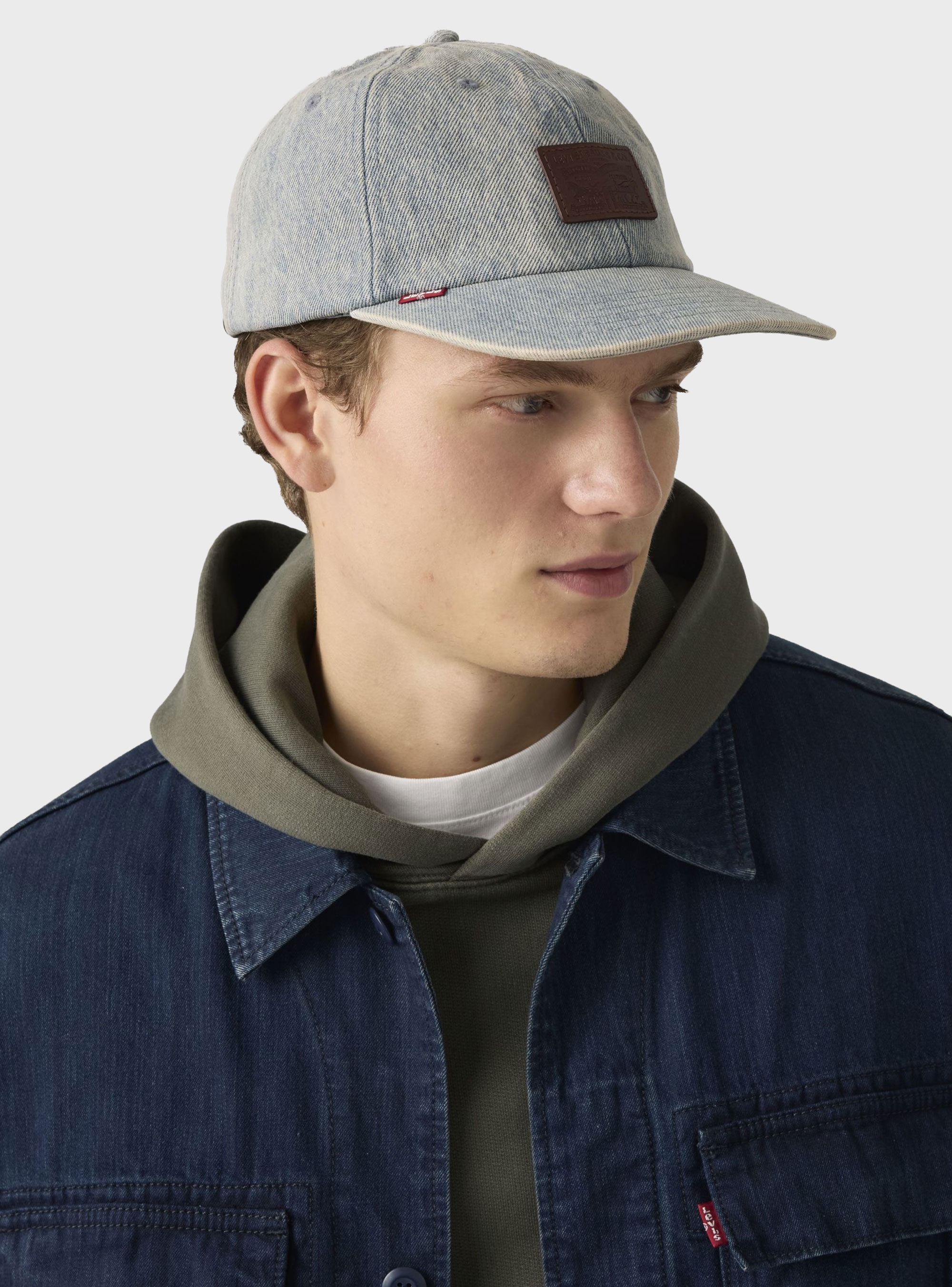 Levi's Relaxed Dad Heritage Cap - Light Aged Denim
