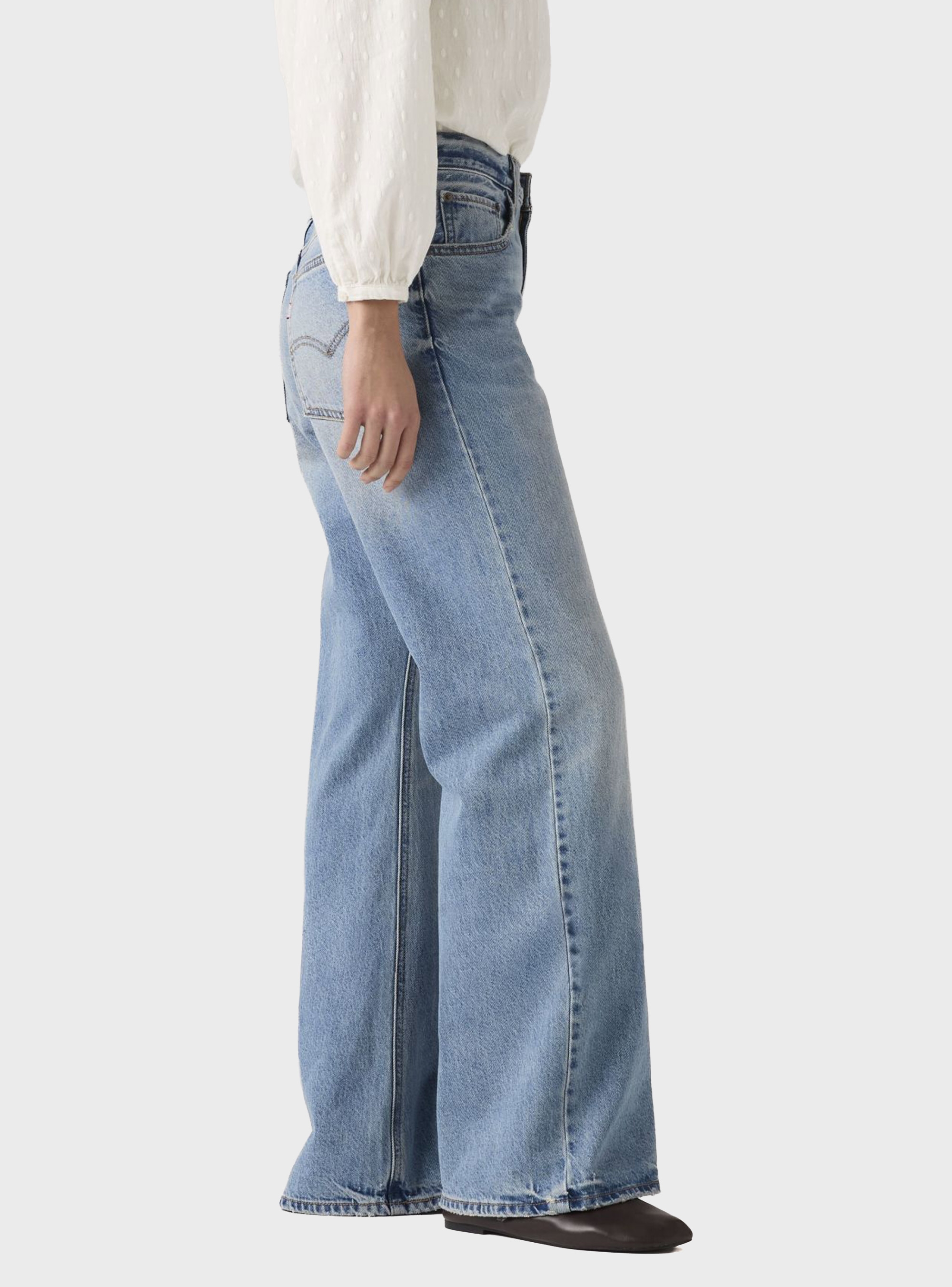 Levi's Loose Boot Jeans - Light Aged Denim