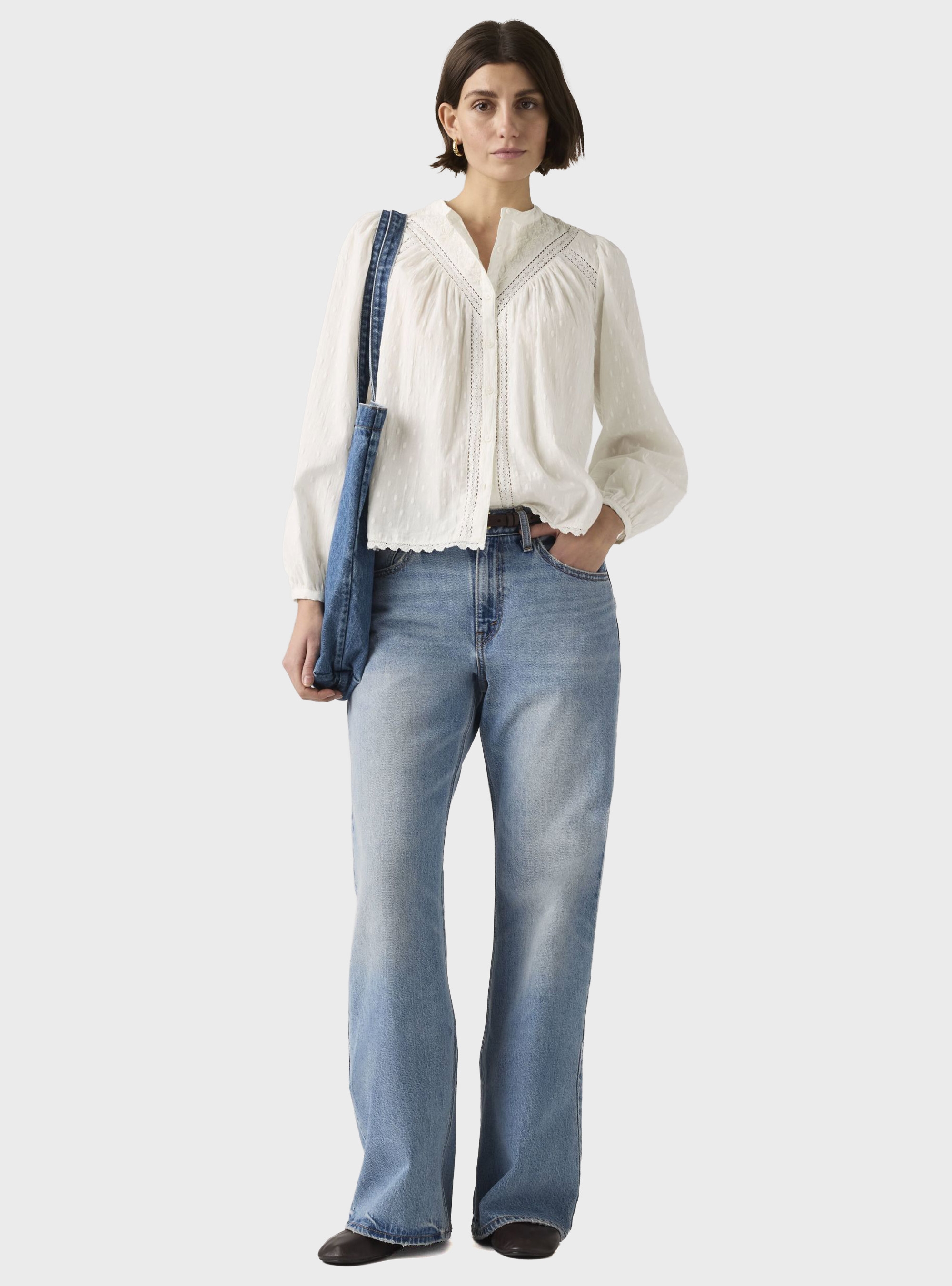 Levi's Loose Boot Jeans - Light Aged Denim