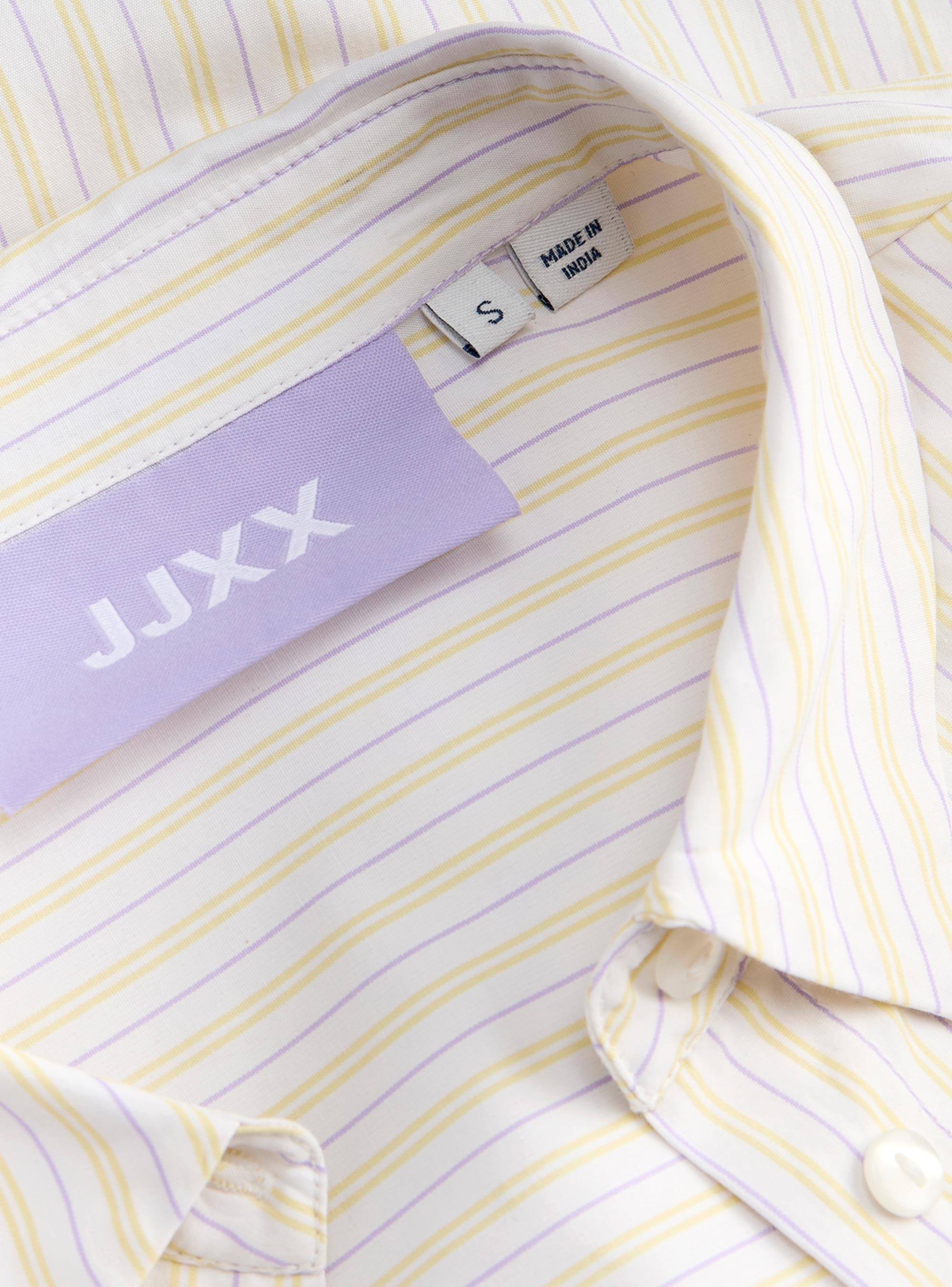 JJXX Caro Poplin Relaxed Shirt - Yellow