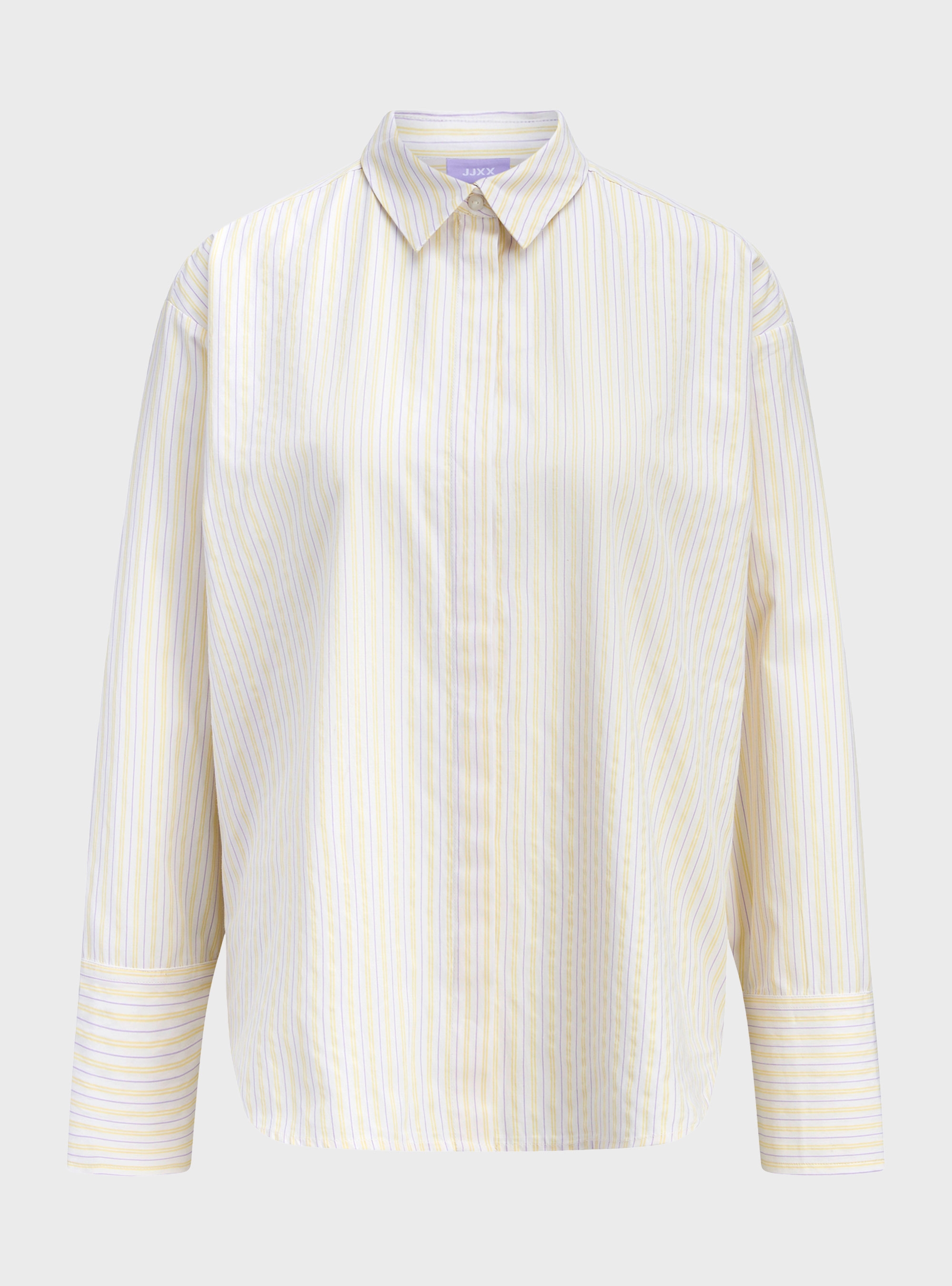 JJXX Caro Poplin Relaxed Shirt - Yellow