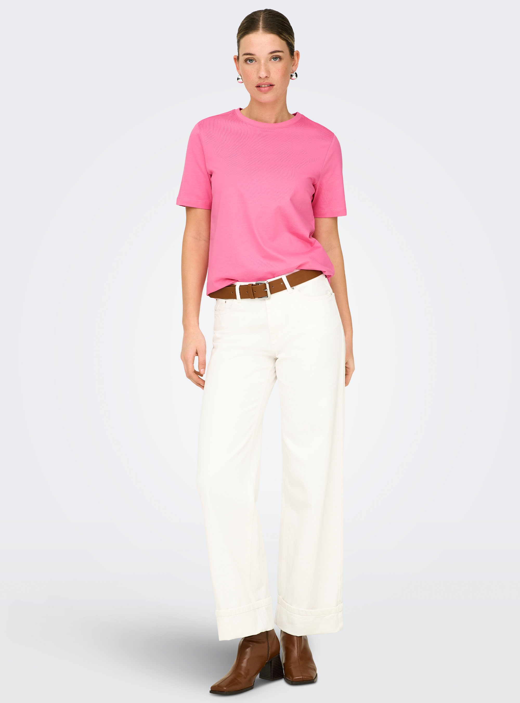 Only Freja T-Shirt - Pink