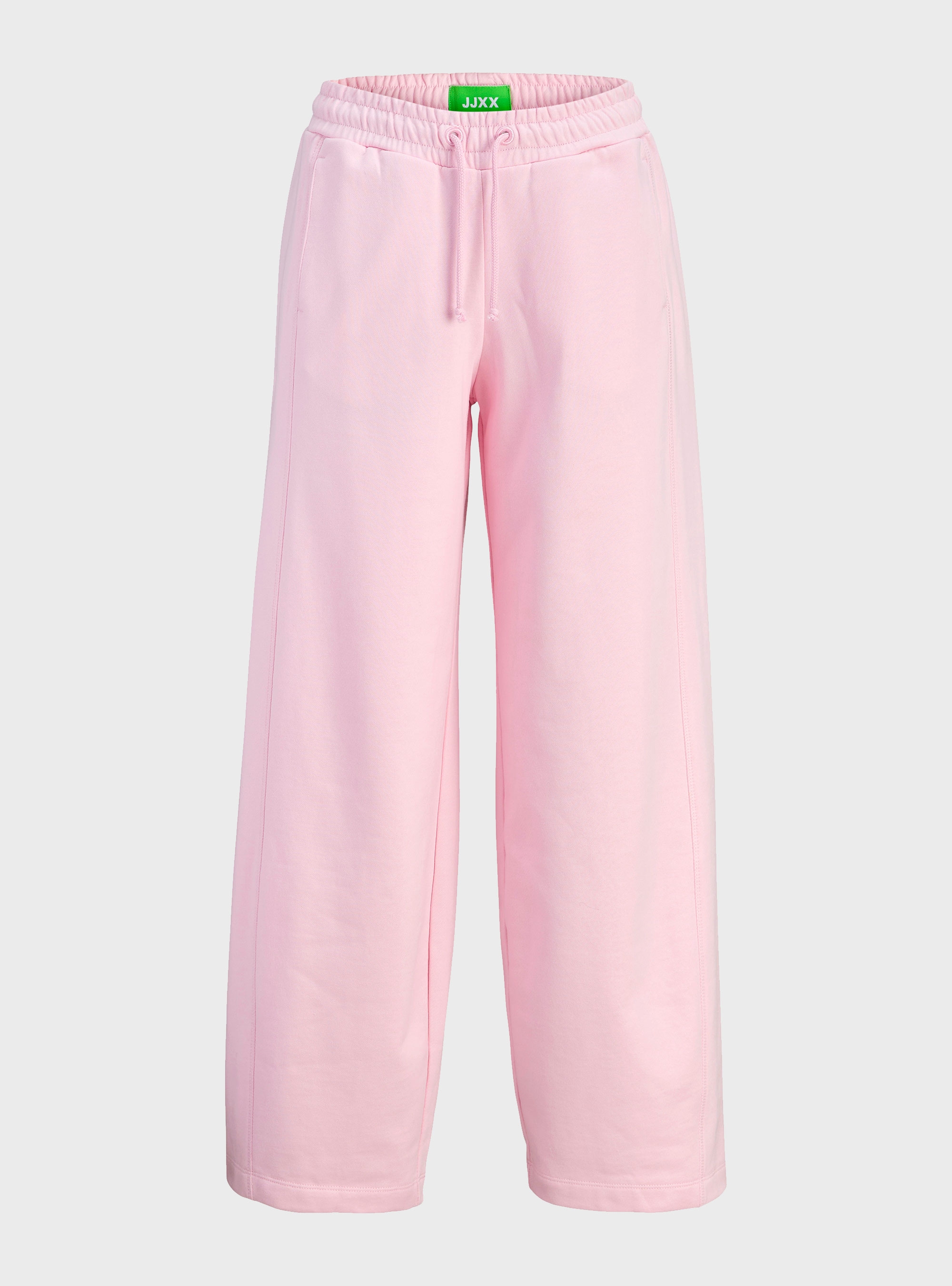 JJXX Cora Wide Barrel Mid Waist Sweat Pants - Pink