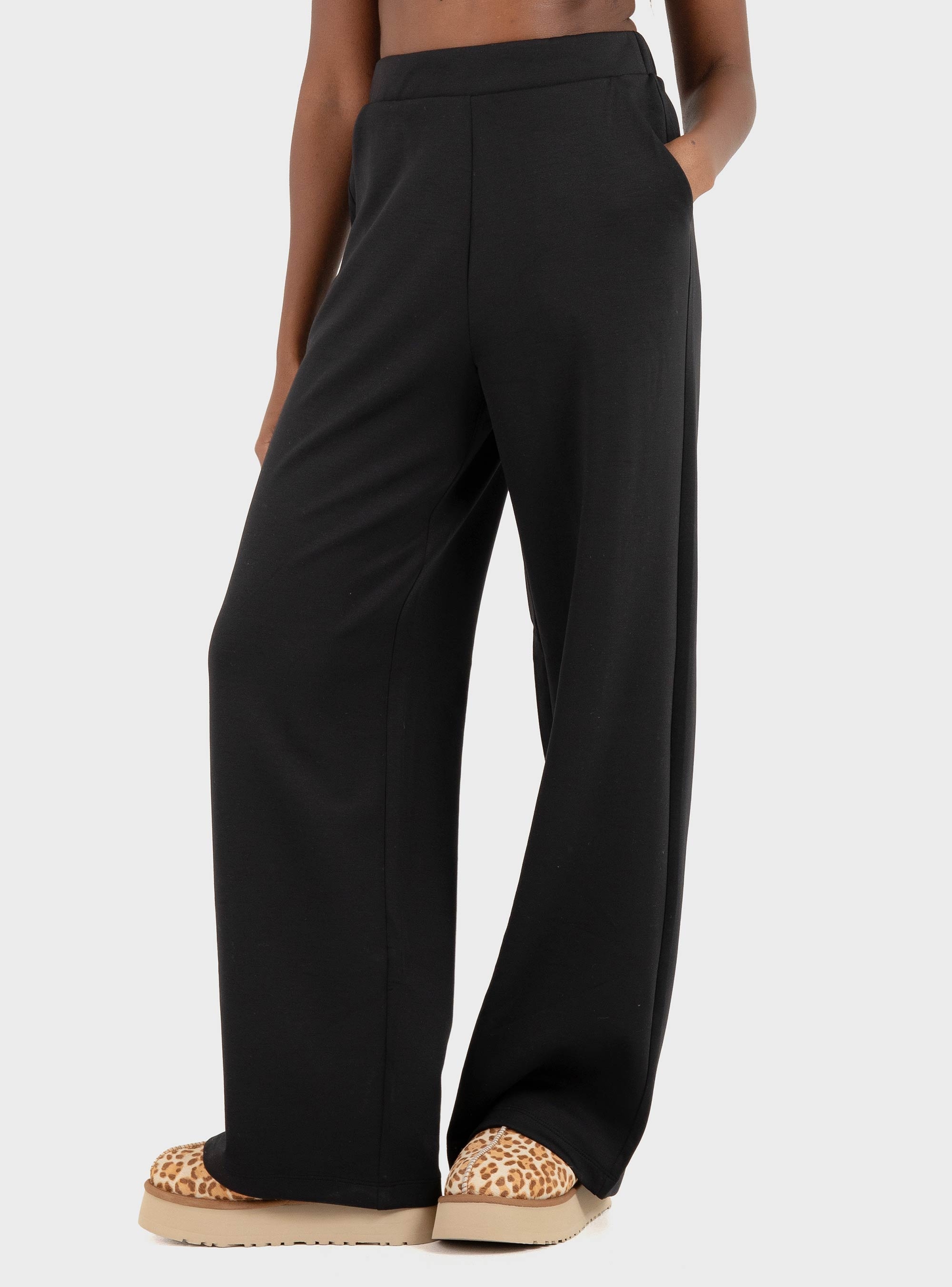 Only Alina Straight Leg Pants - Black