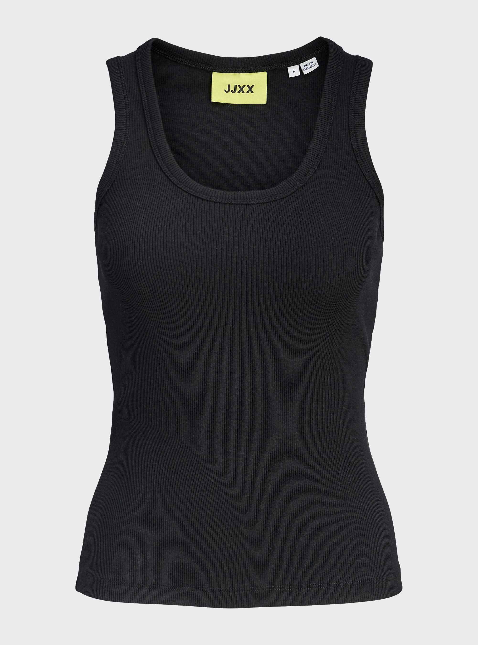JJXX Frida U-Neck Top - Black