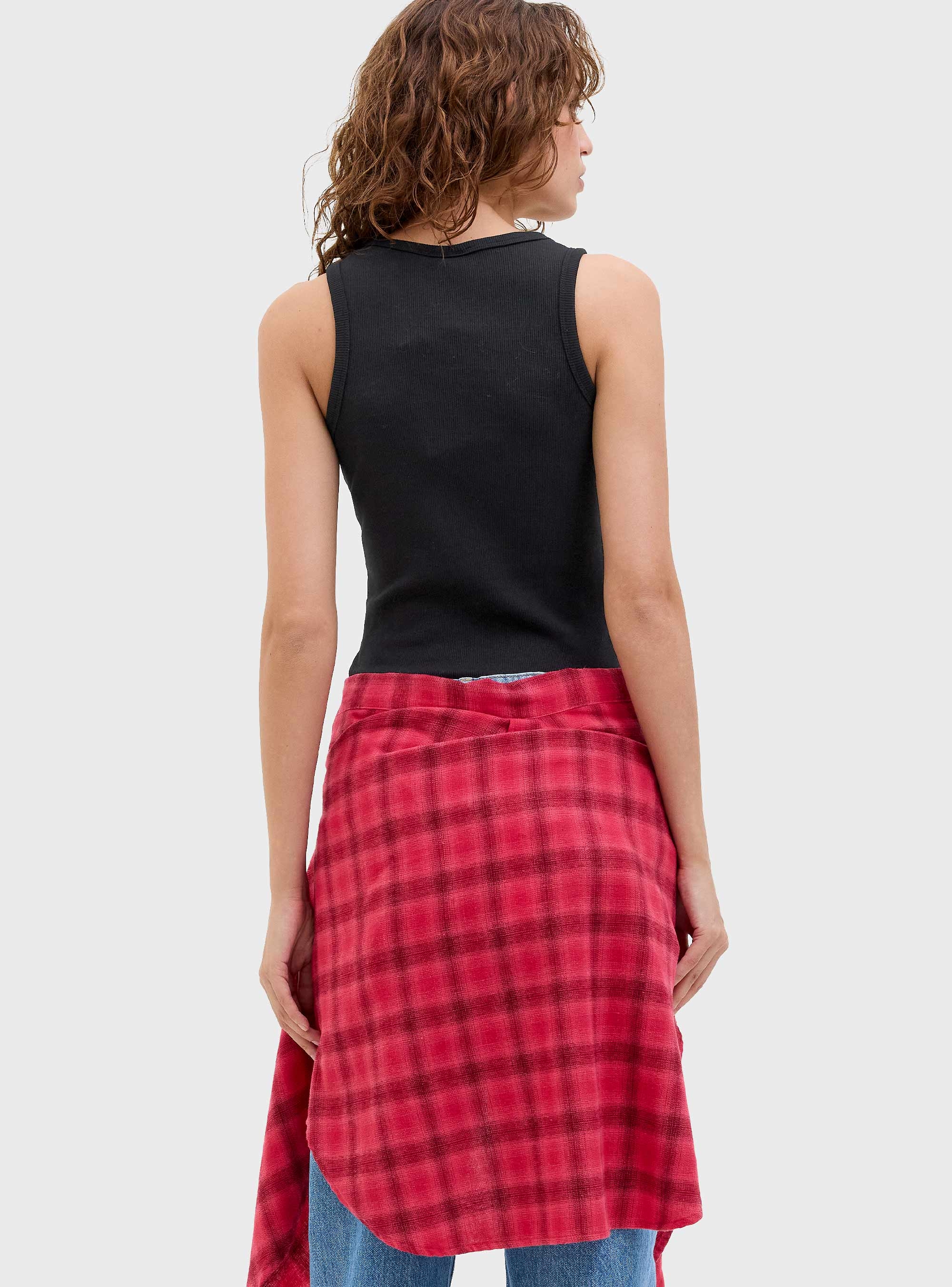 JJXX Frida U-Neck Top - Black