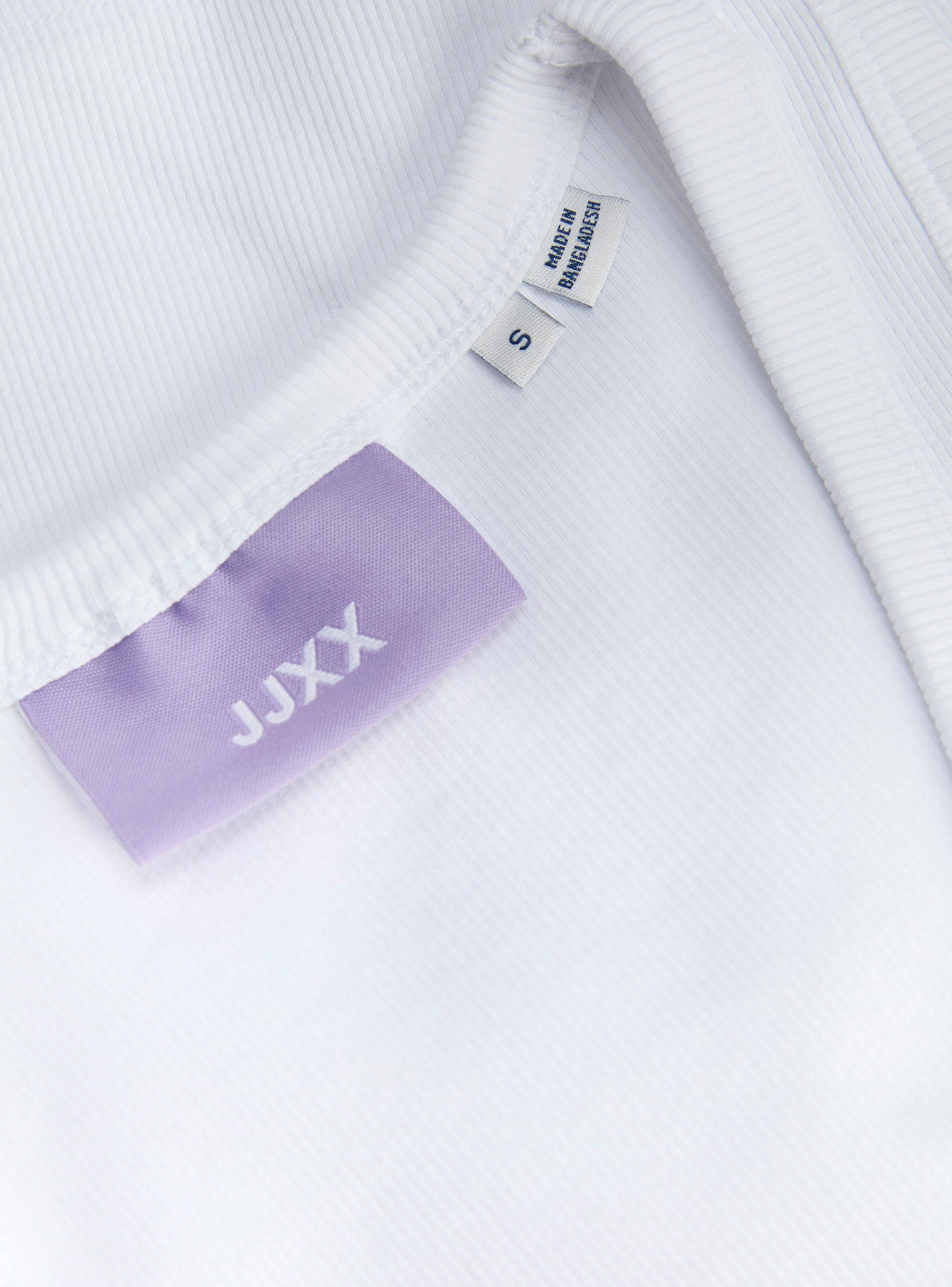 JJXX Frida U-Neck Top - White