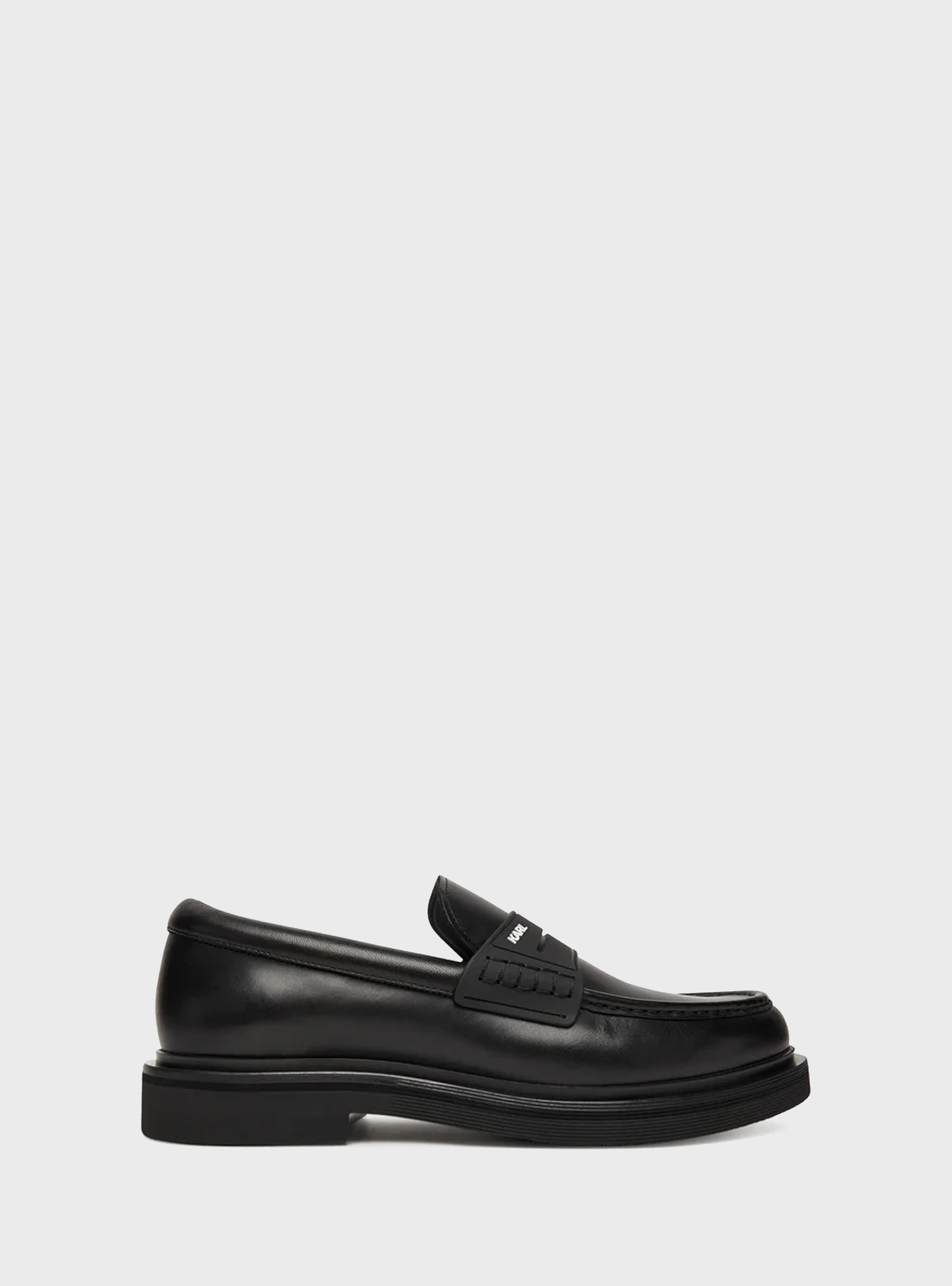 Karl Lagerfeld Kingston Saddle Loafers - Black